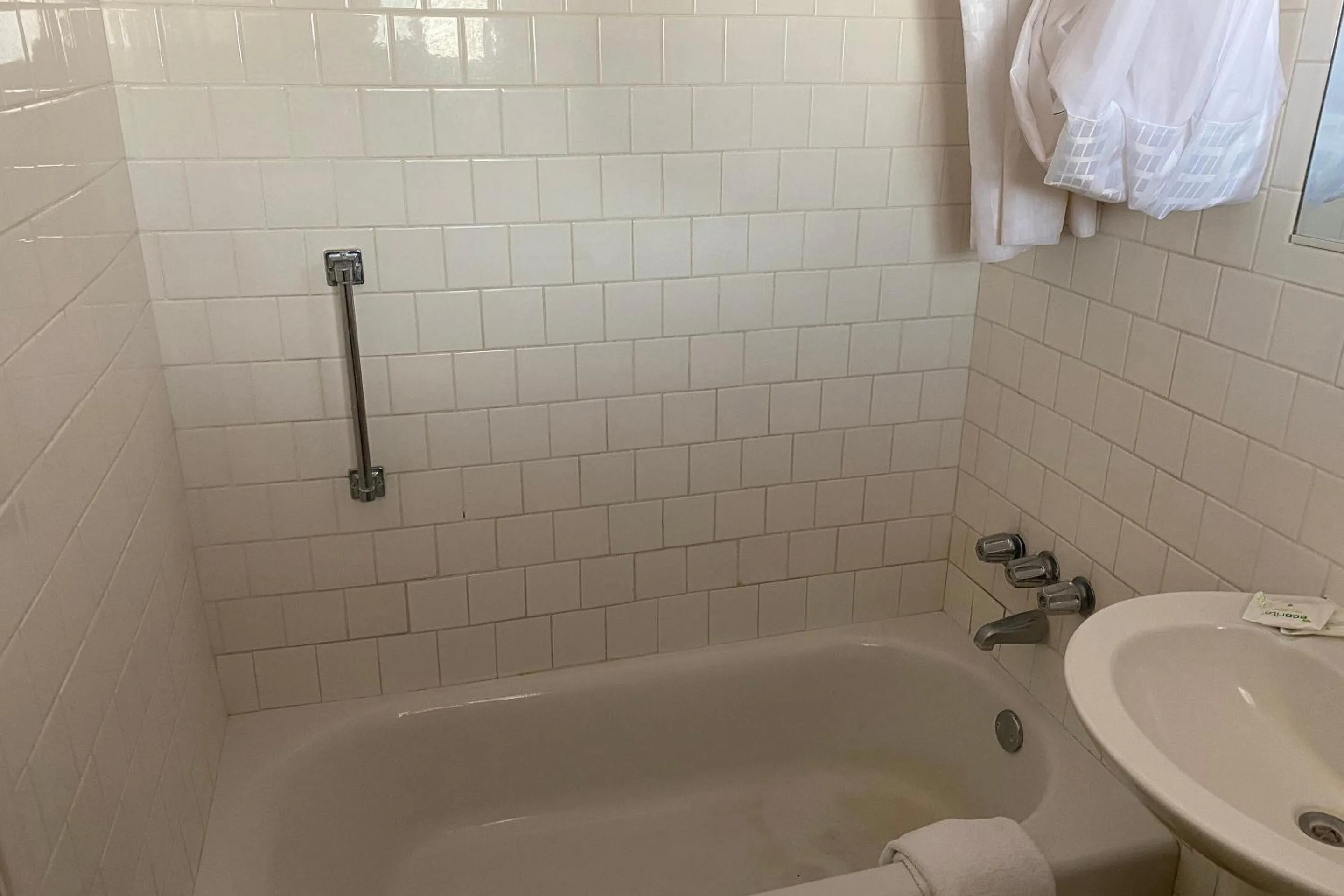 Bathroom in OYO Hotel Yuma AZ Desert Grove