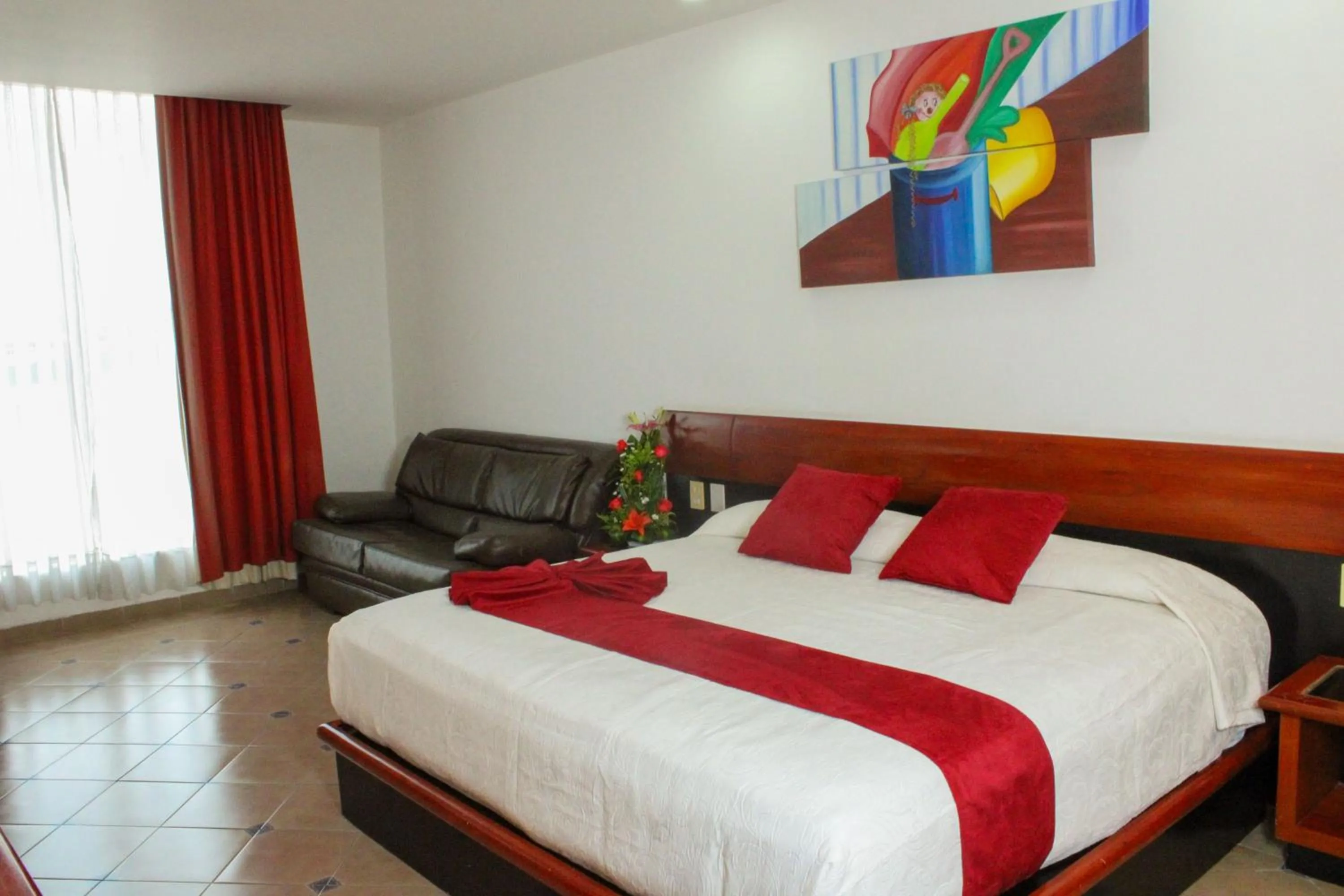 Decorative detail, Bed in GS Cuernavaca