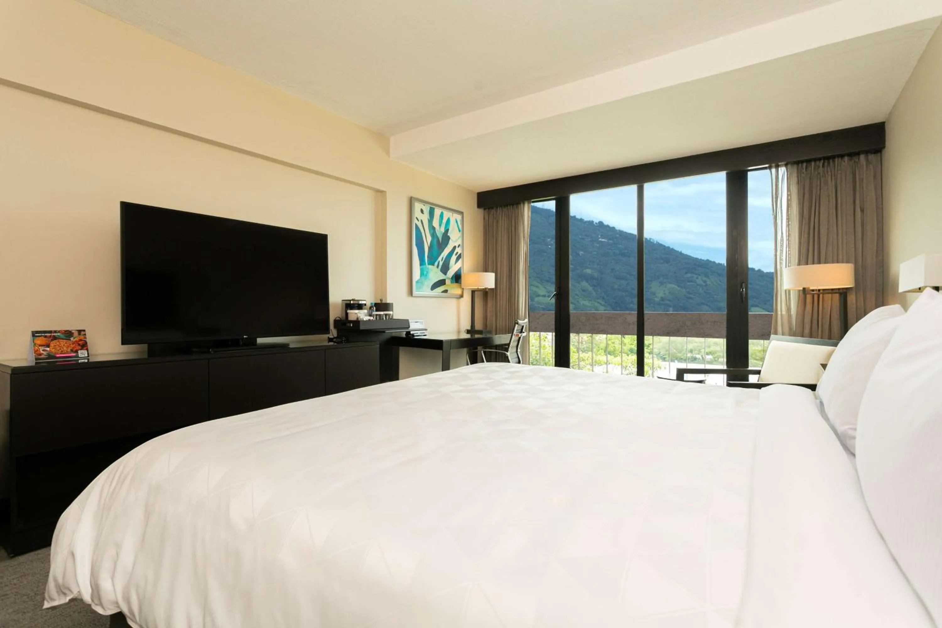 Bed in Hilton San Salvador