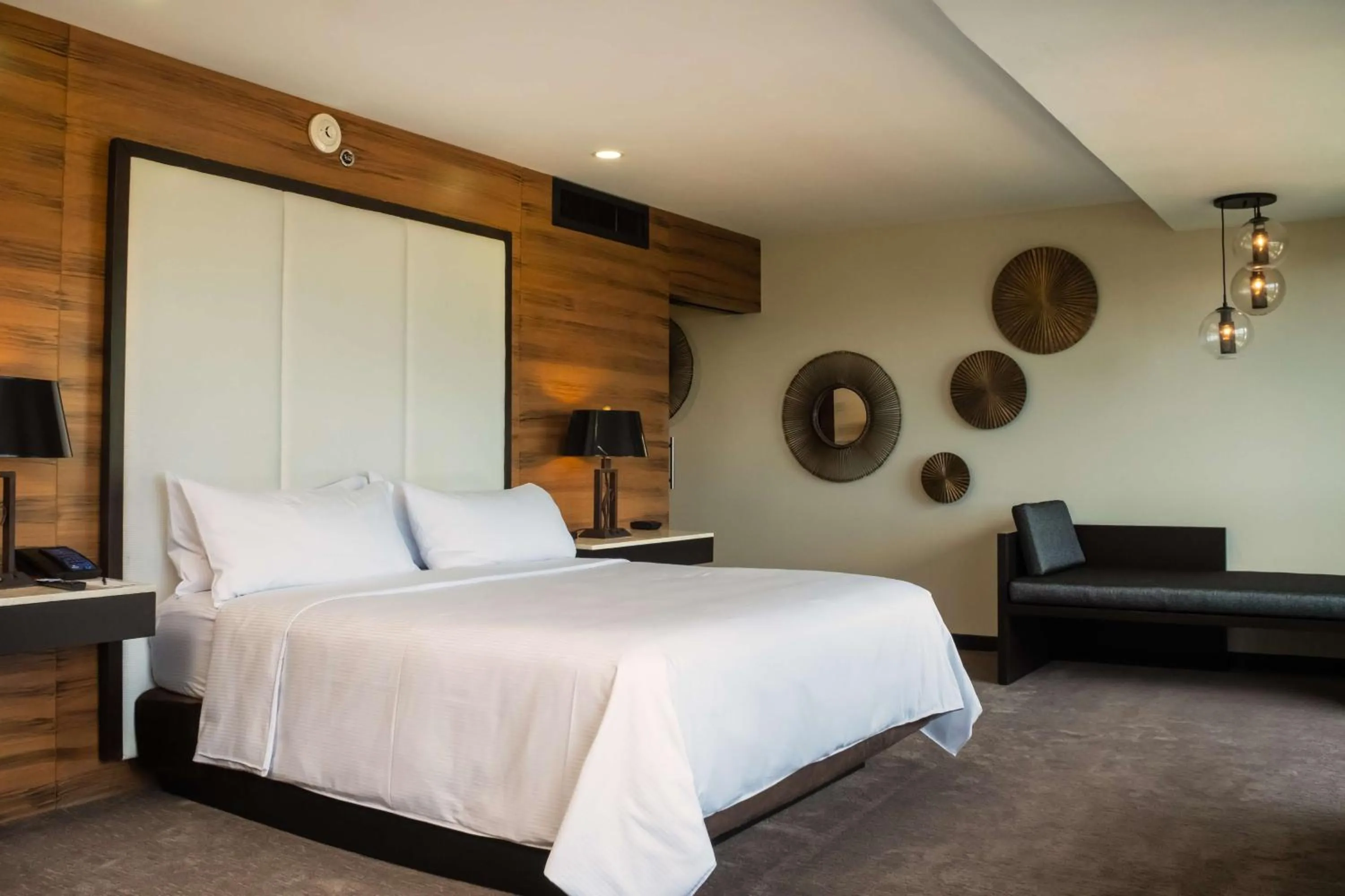 Bed in Hilton San Salvador