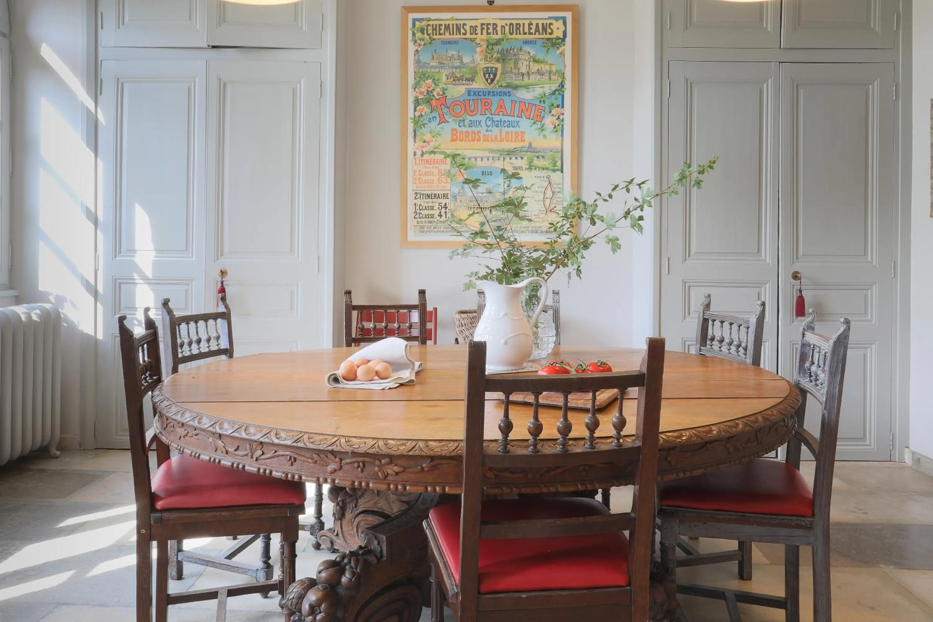 Kitchen or kitchenette in Gîte des Ecuries d'Hodebert