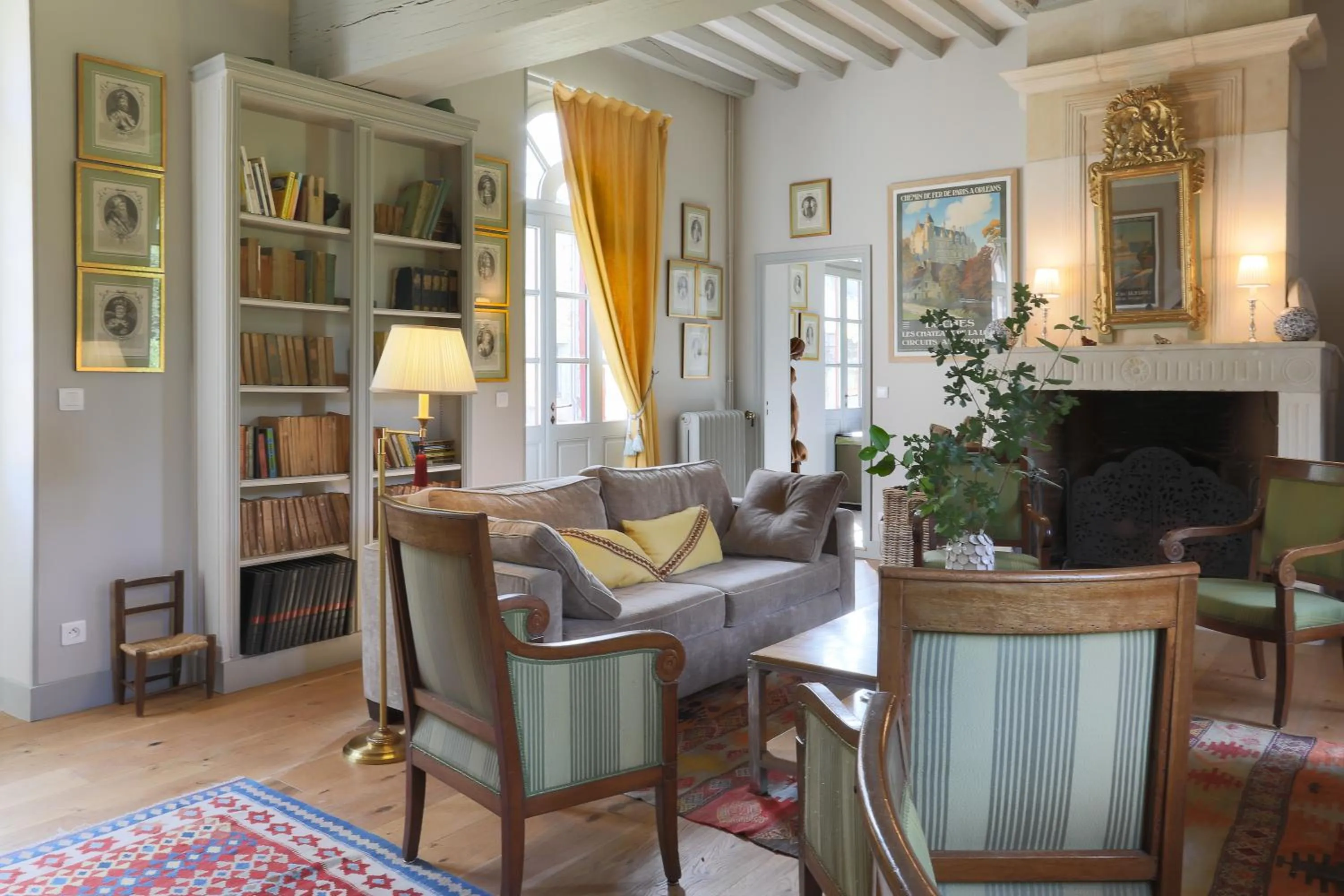 Living room in Gîte des Ecuries d'Hodebert