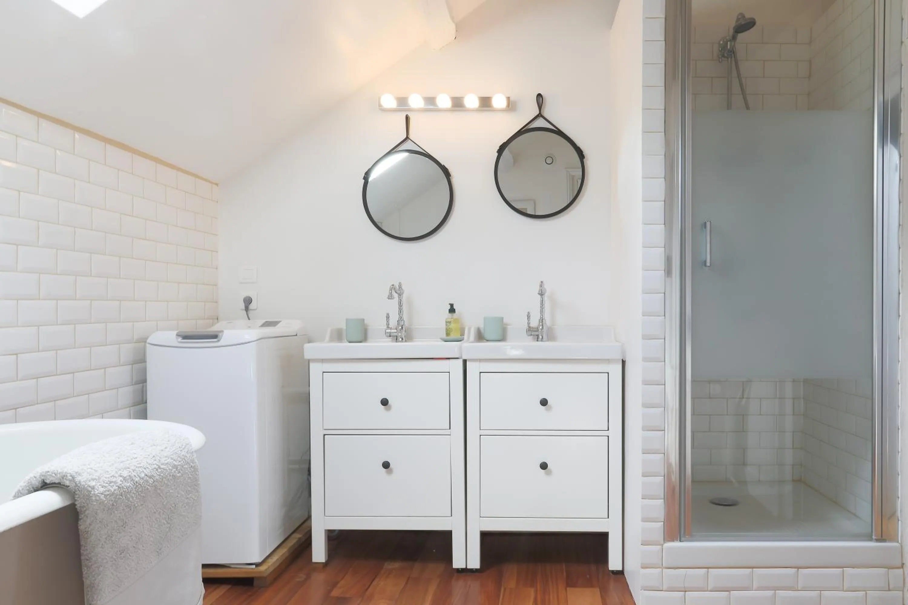 Bathroom in Gîte des Ecuries d'Hodebert