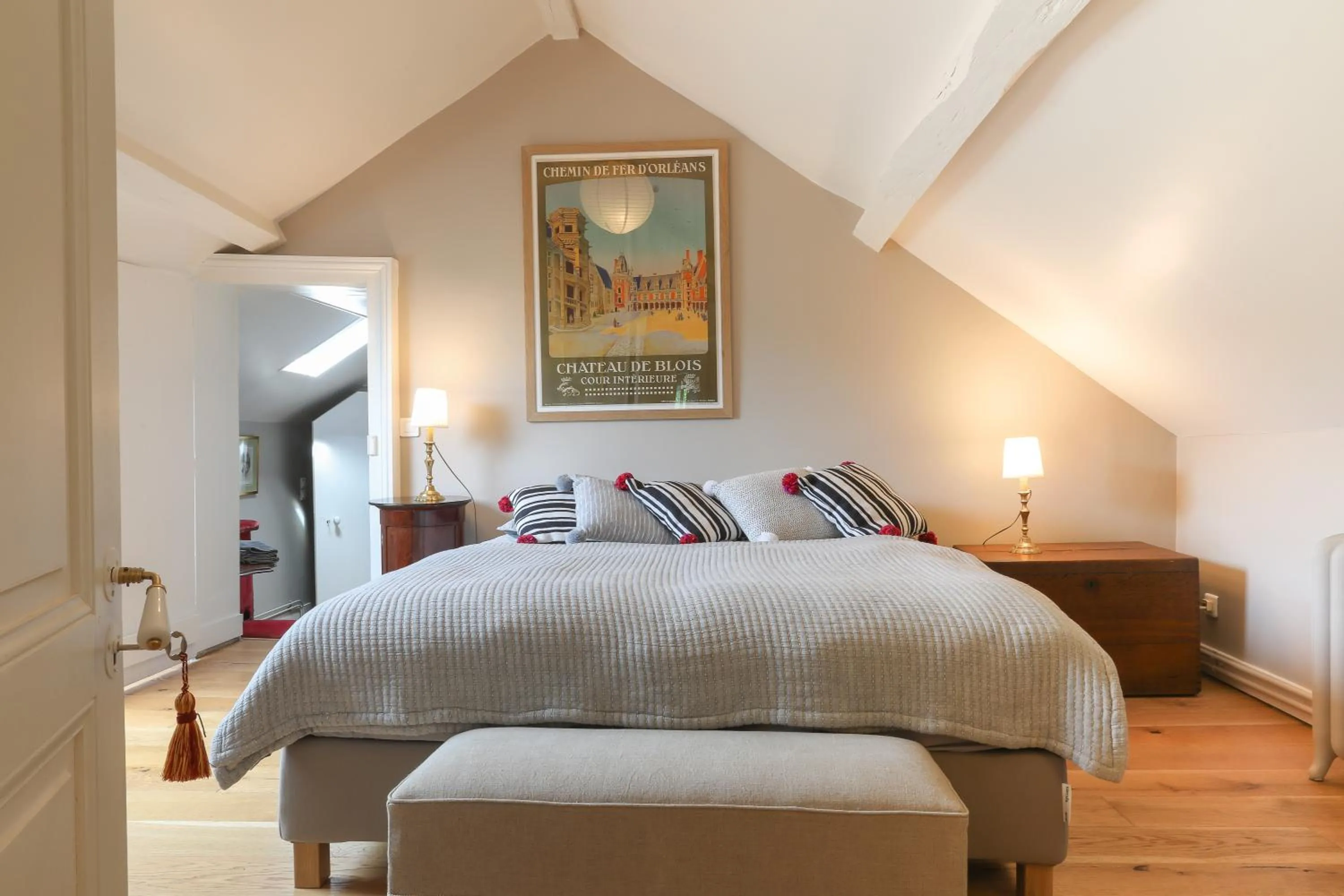 Bedroom, Bed in Gîte des Ecuries d'Hodebert