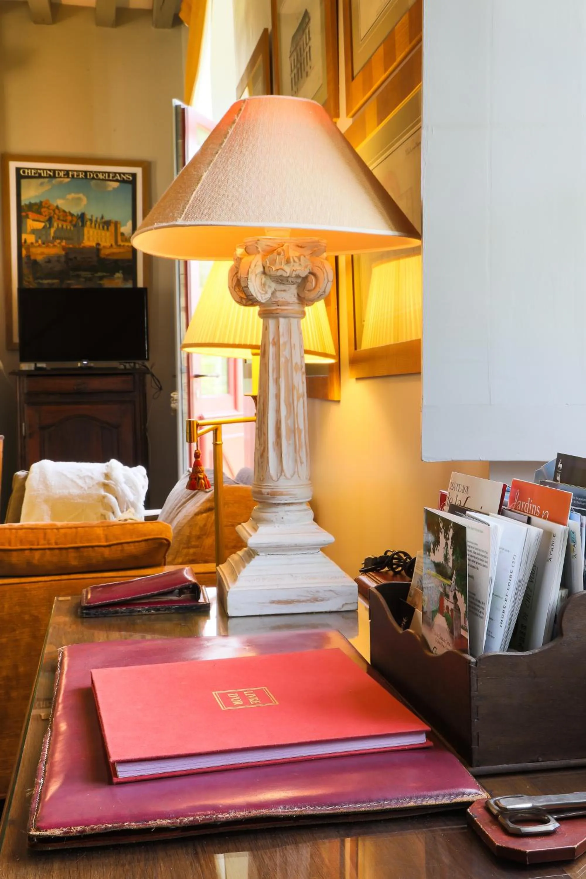 Living room in Gîte des Ecuries d'Hodebert