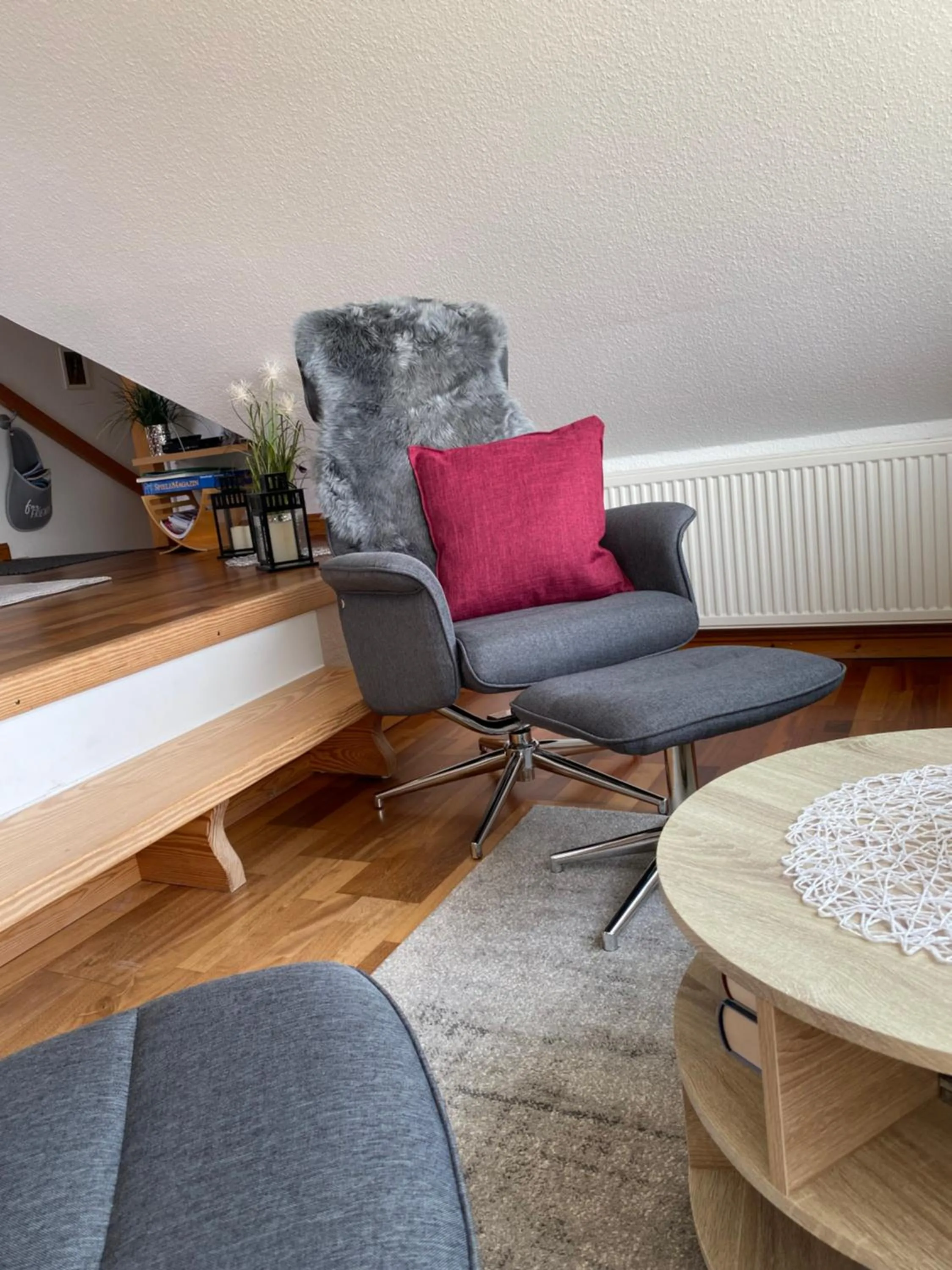 Living room in Jensen-Huus