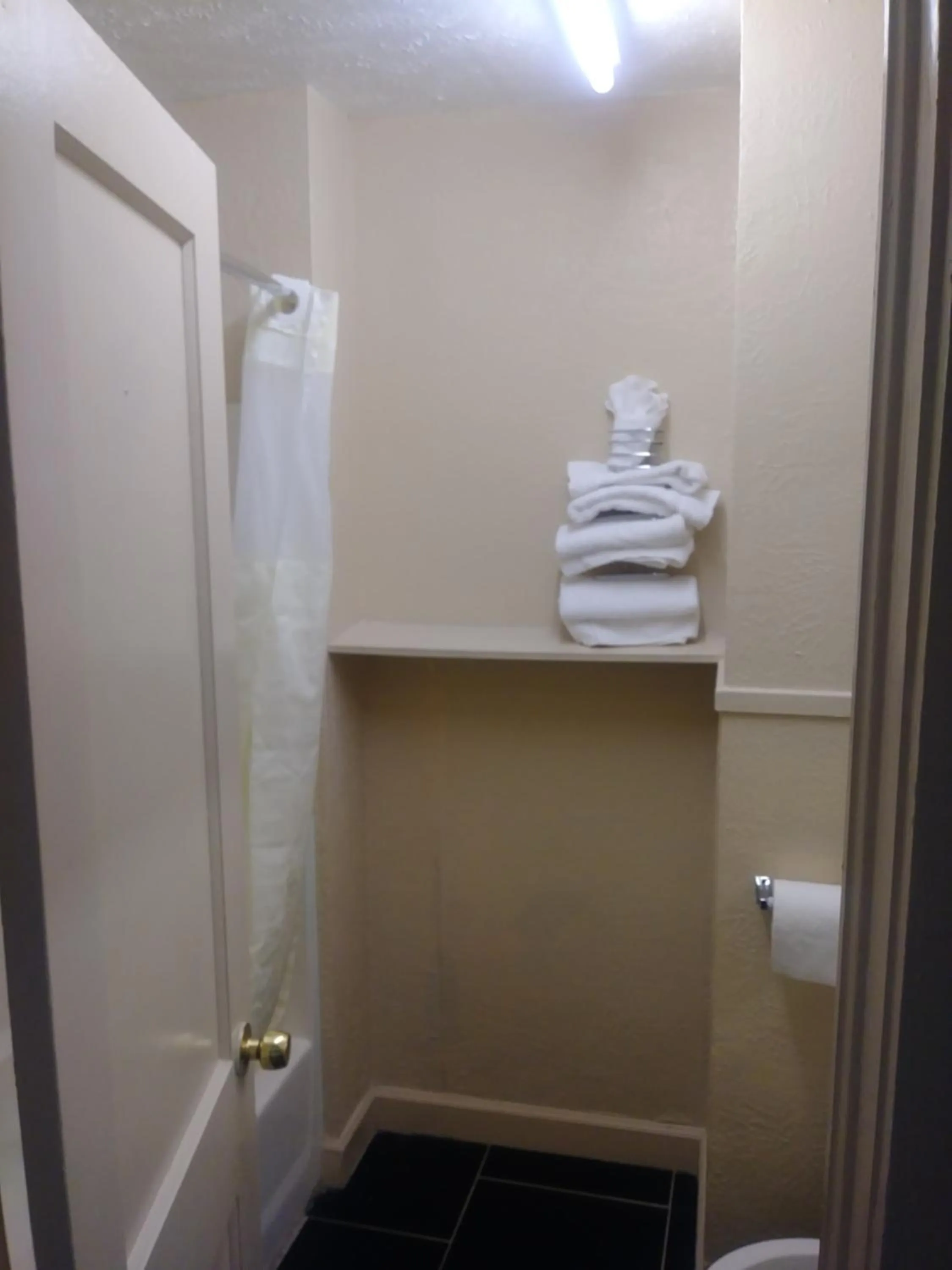 Shower in Garden Inn & Suites New Braunfels