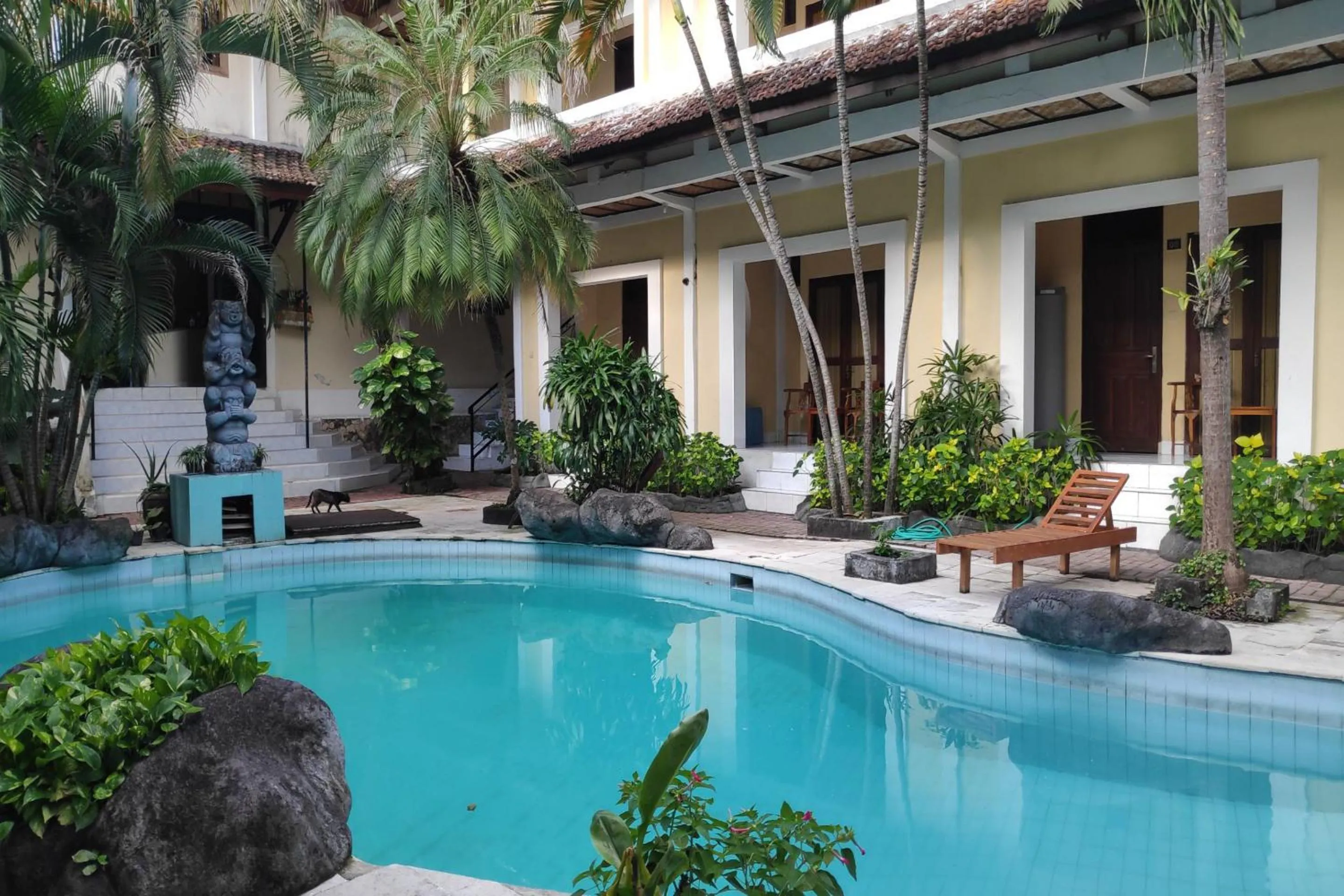 Swimming pool in Villa Puri Royan Jimbaran