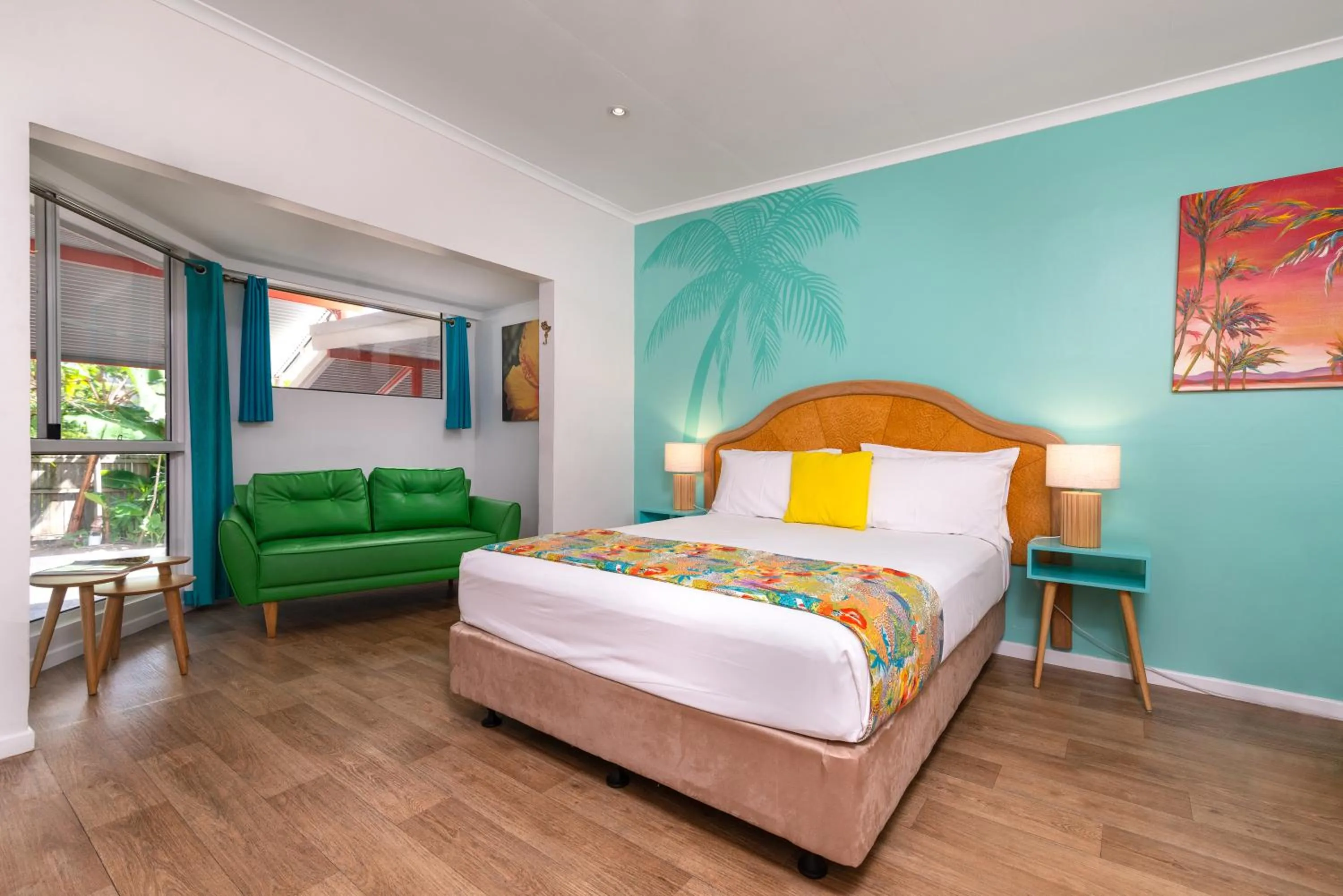 Bed in Port Douglas Motel