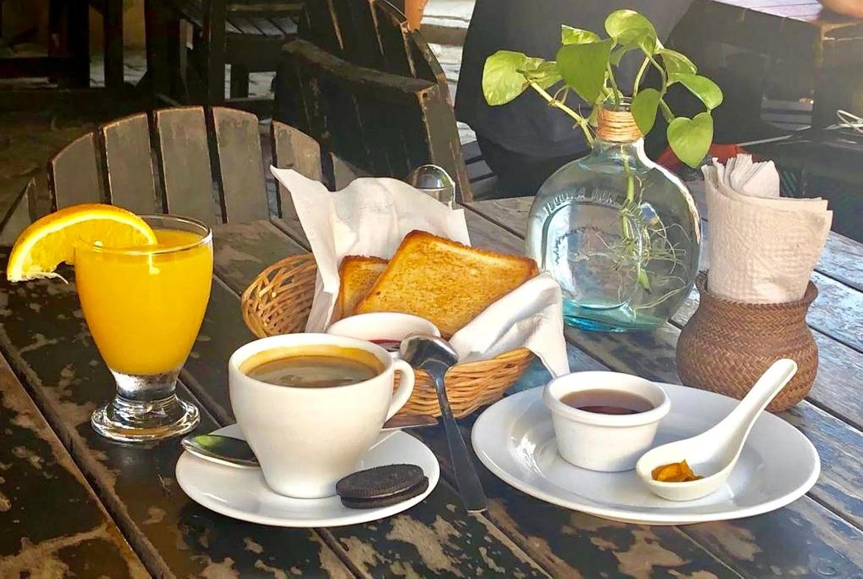 Continental breakfast in Hotel Cielo