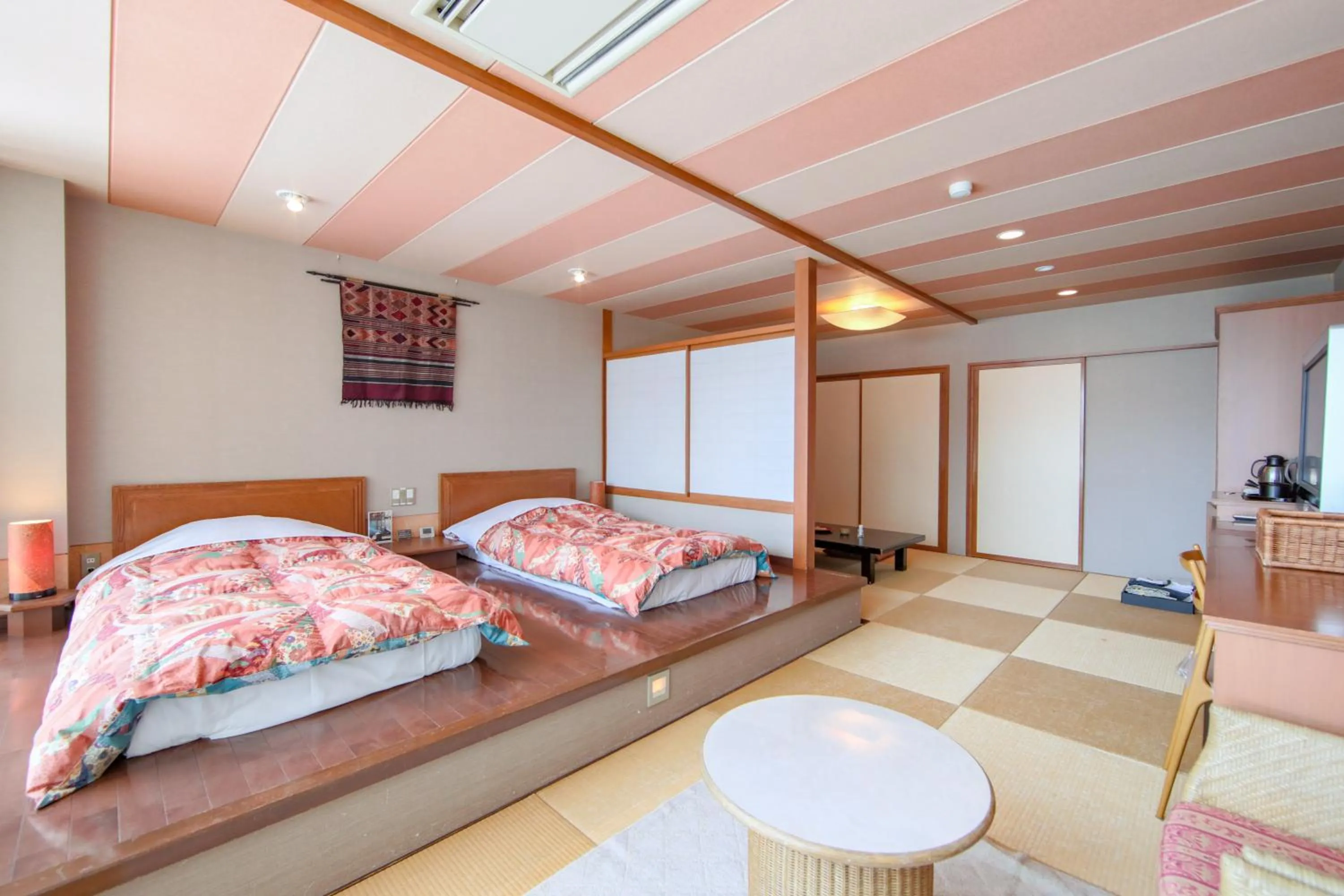 Bed in Yuzawa Grand Hotel