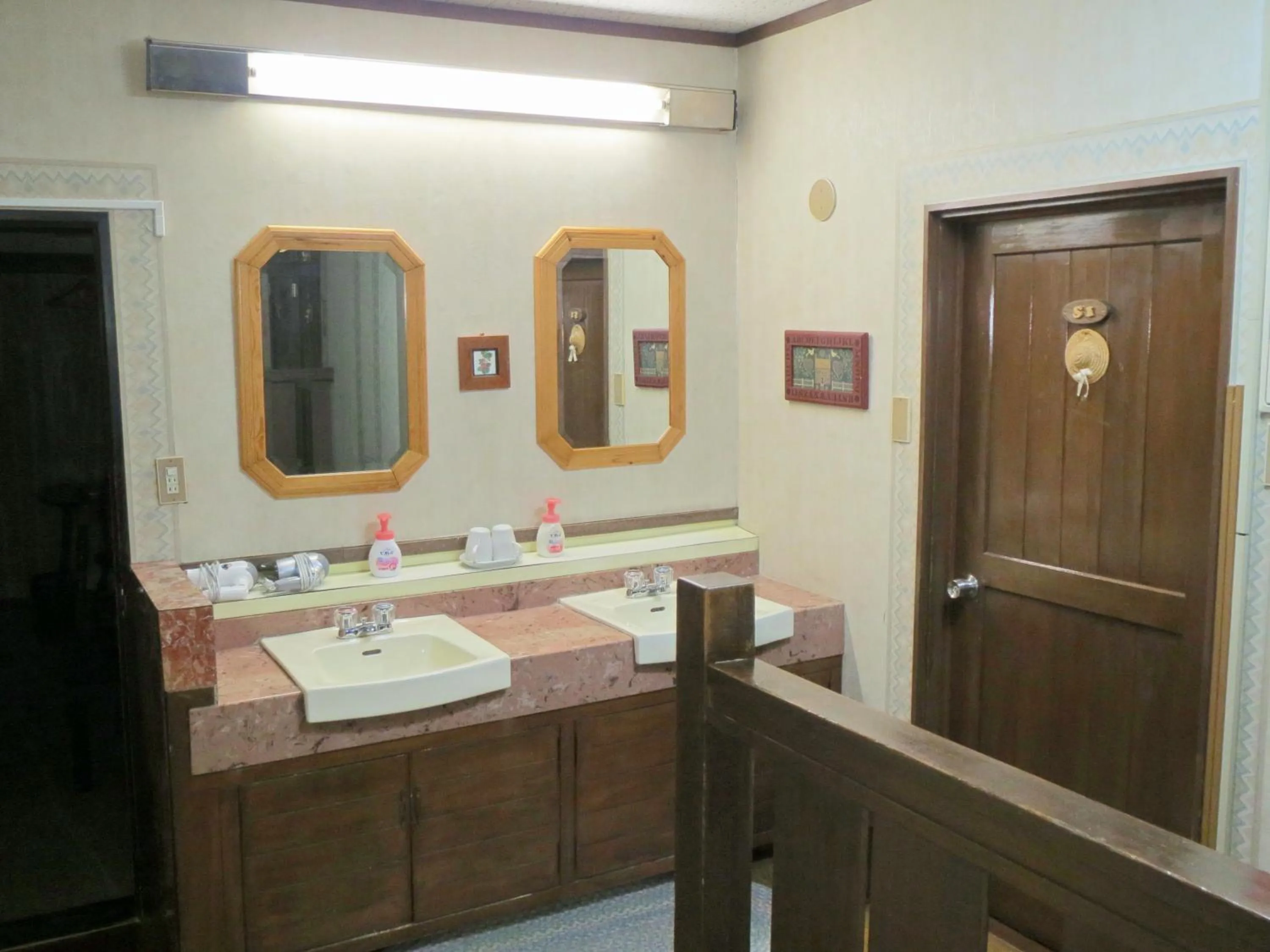 Decorative detail in Pension Marionette