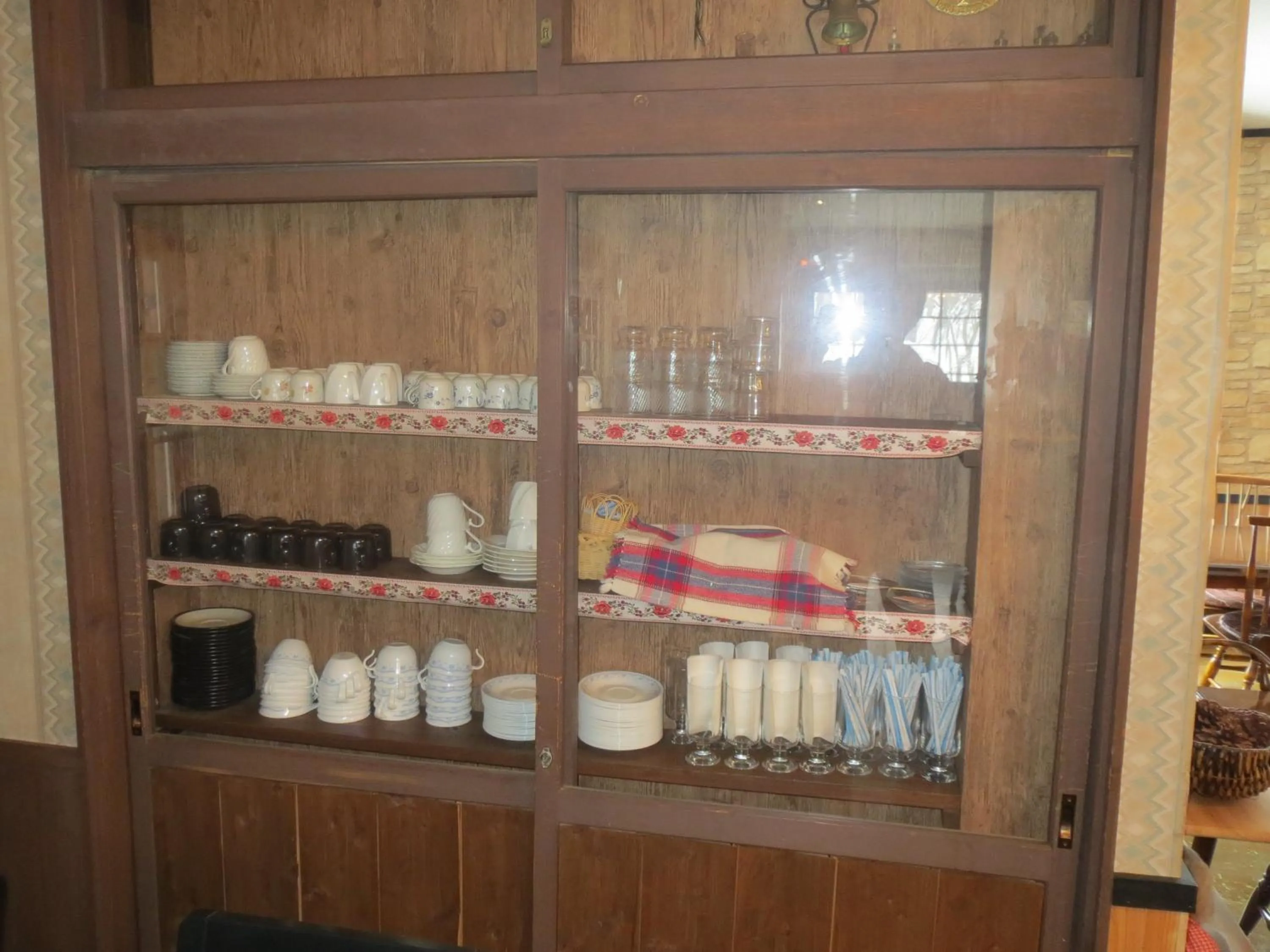 Decorative detail in Pension Marionette