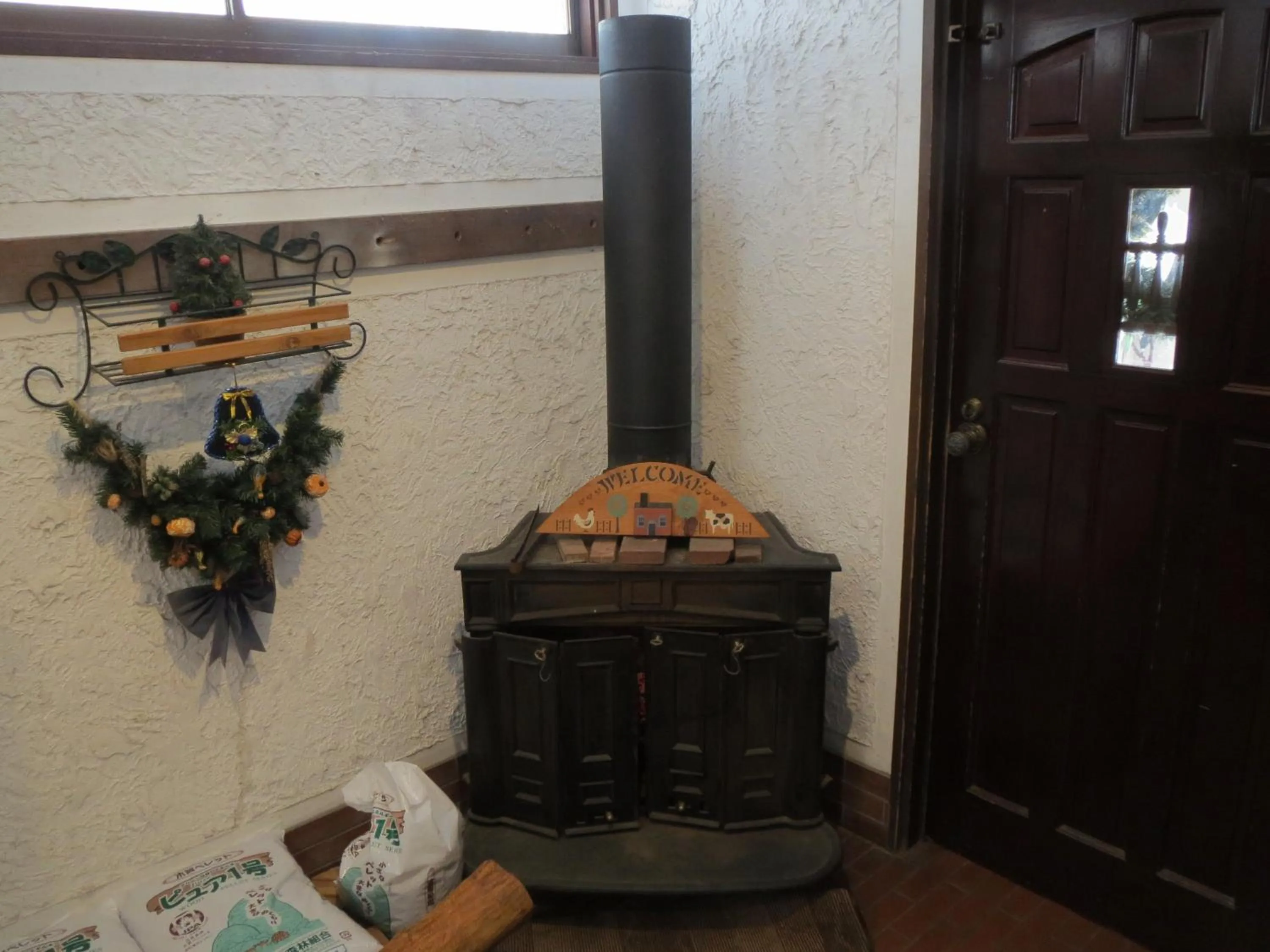 Decorative detail in Pension Marionette