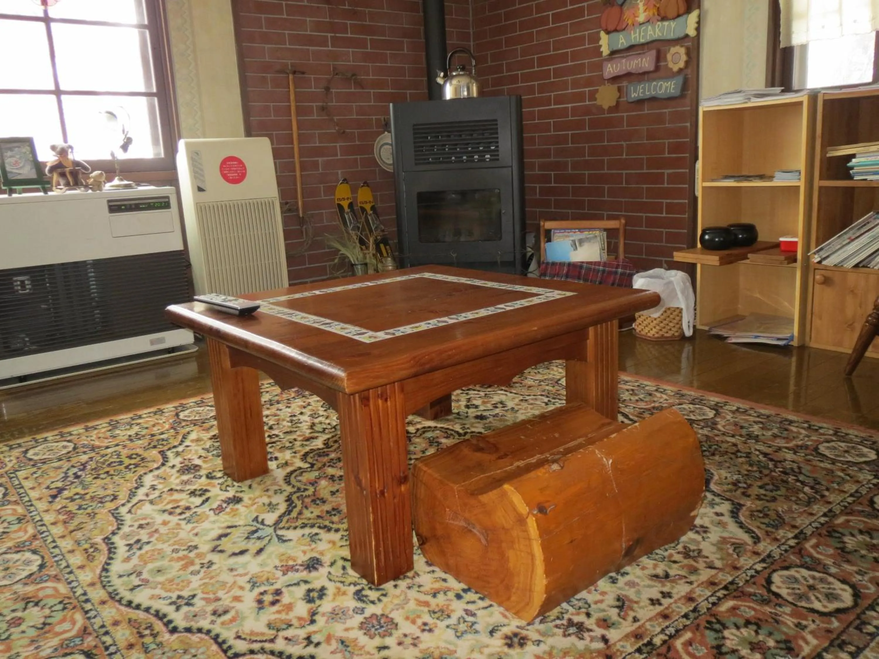 Decorative detail in Pension Marionette