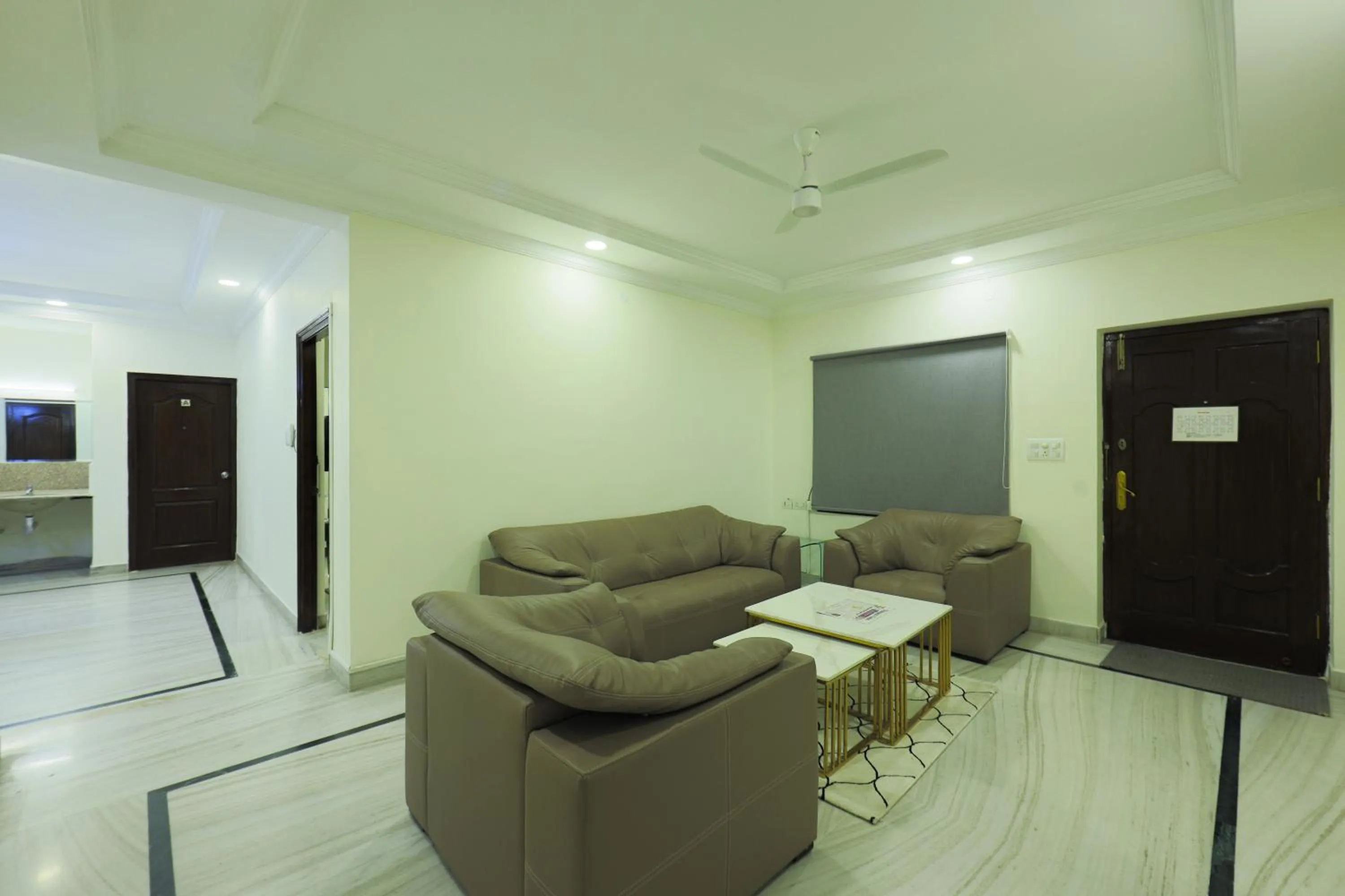 Living room in Hotel Athome & Serviced Apartments by Deccan Serai Hotels