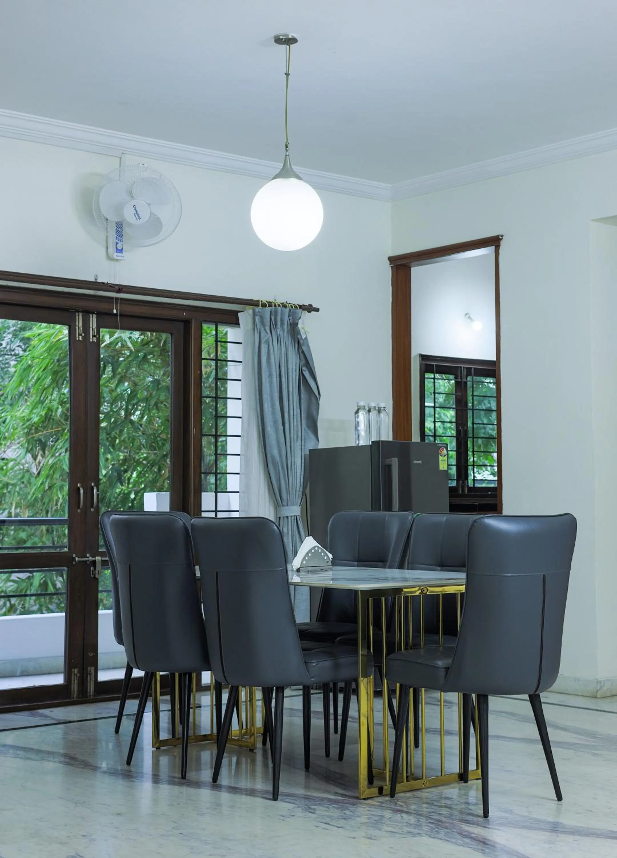 Dining area in Hotel Athome & Serviced Apartments by Deccan Serai Hotels