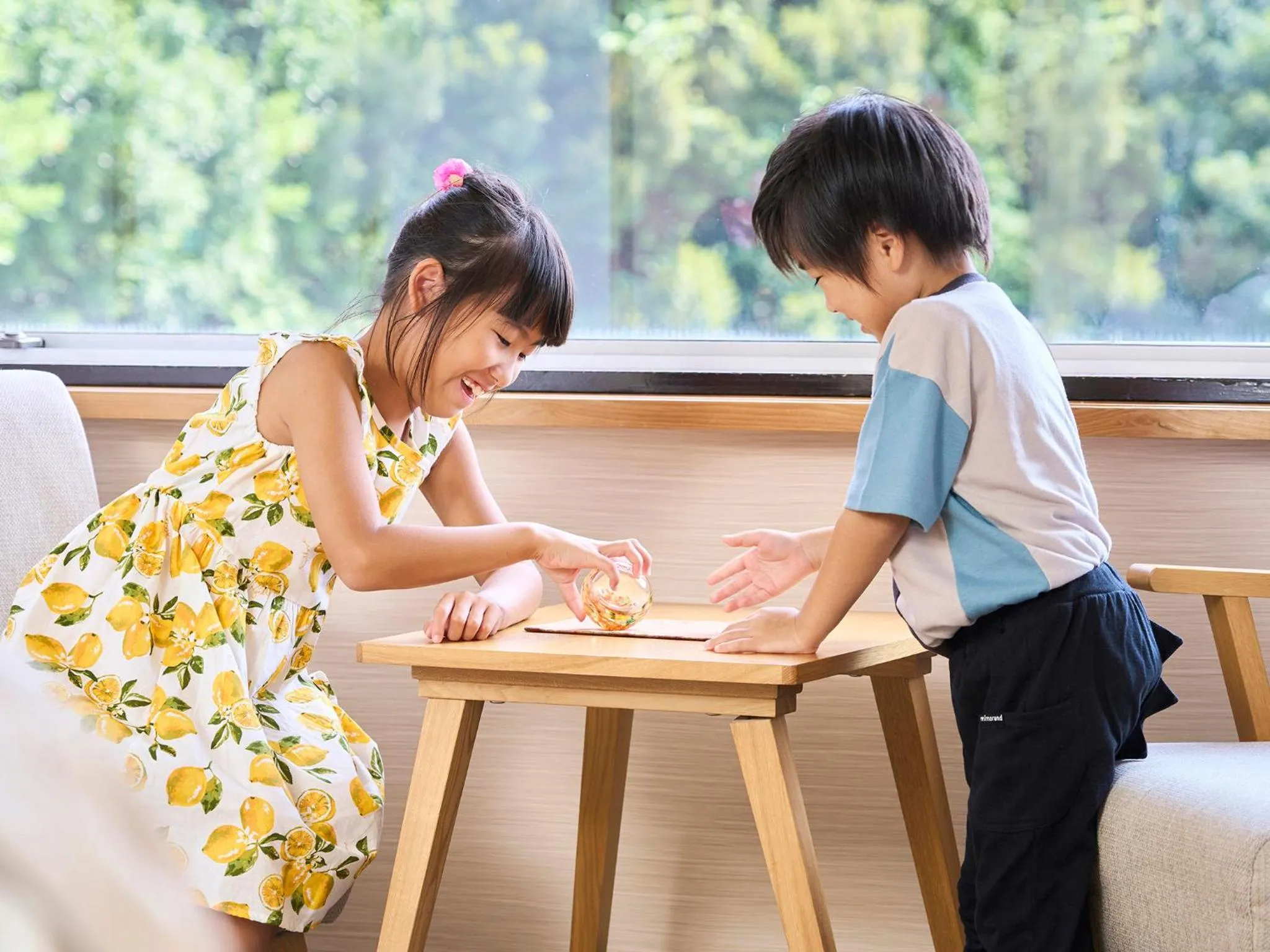 People in Hotel Flags Kuju Kusima