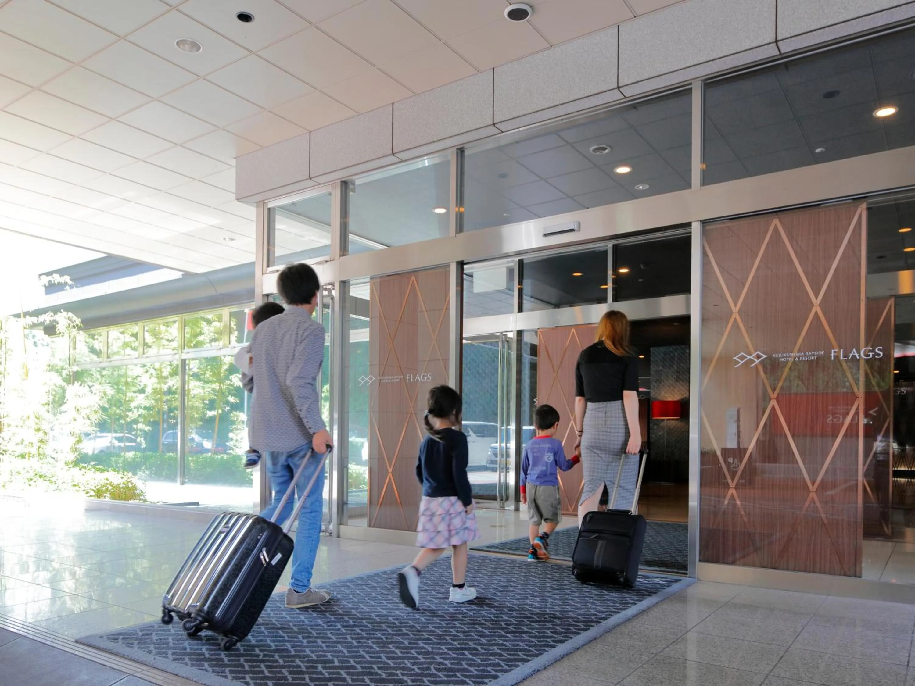 Facade/entrance in Hotel Flags Kuju Kusima