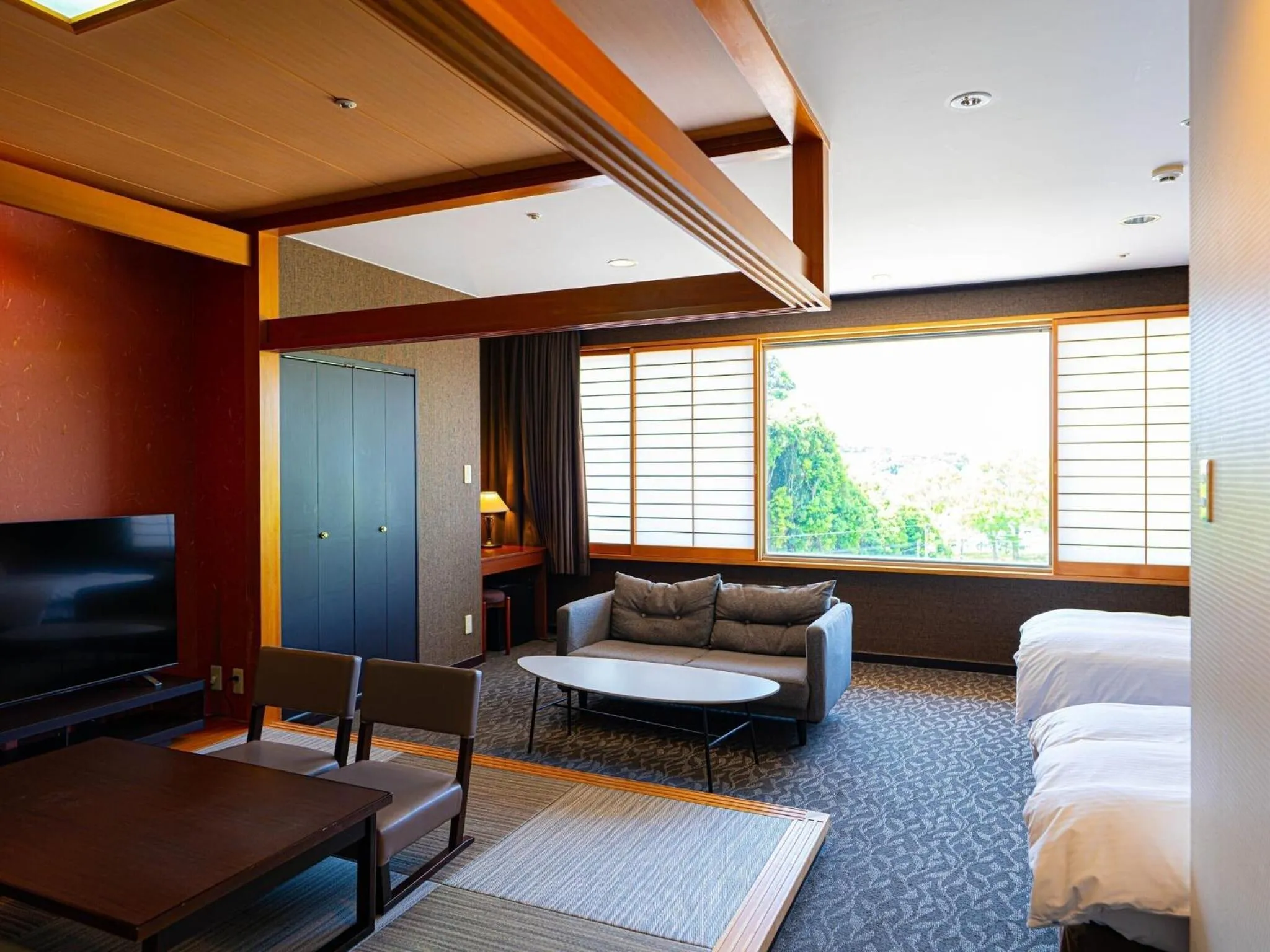 Photo of the whole room in Hotel Flags Sasebo KujuKusima