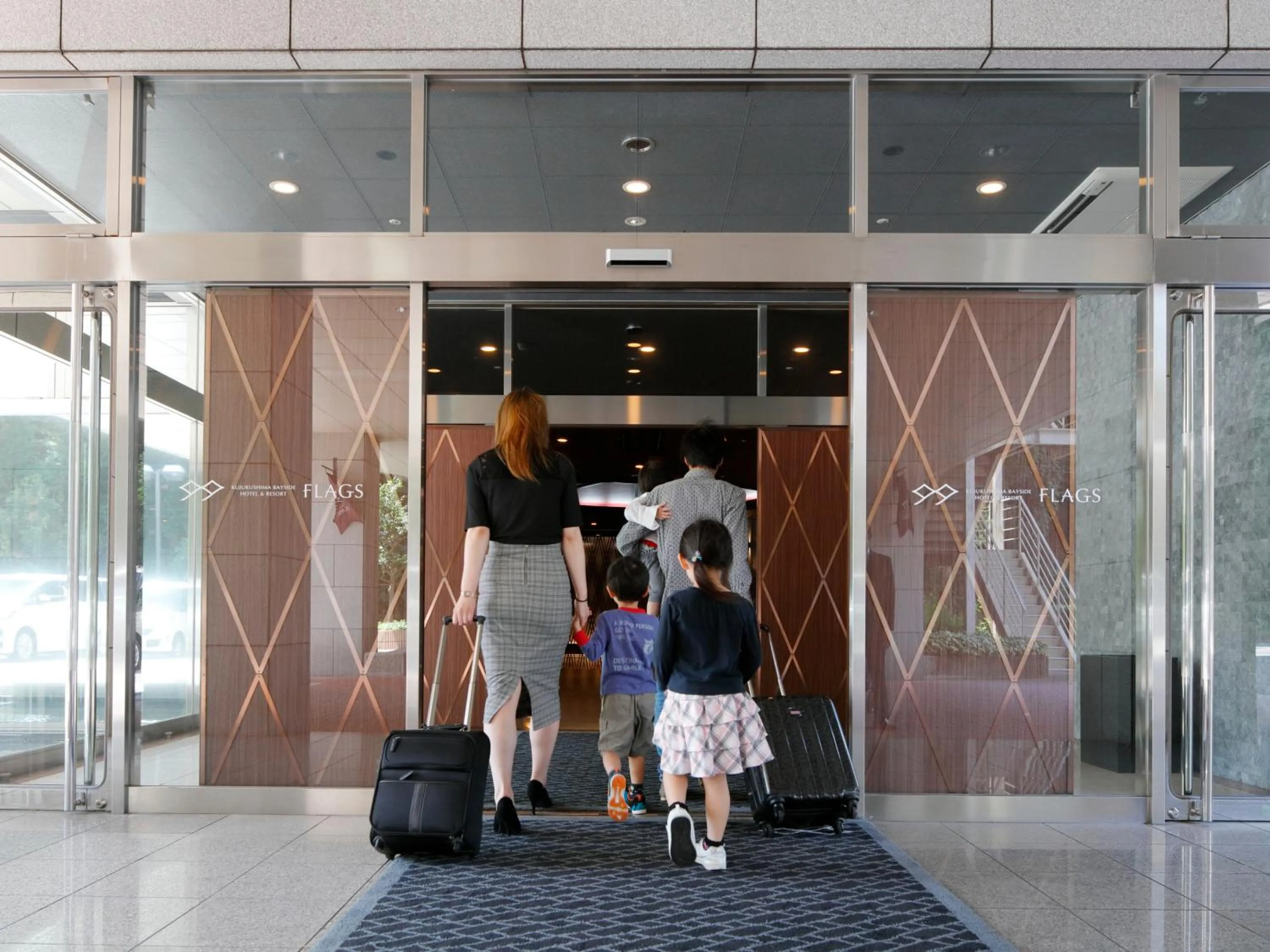 Facade/entrance in Hotel Flags Kuju Kusima
