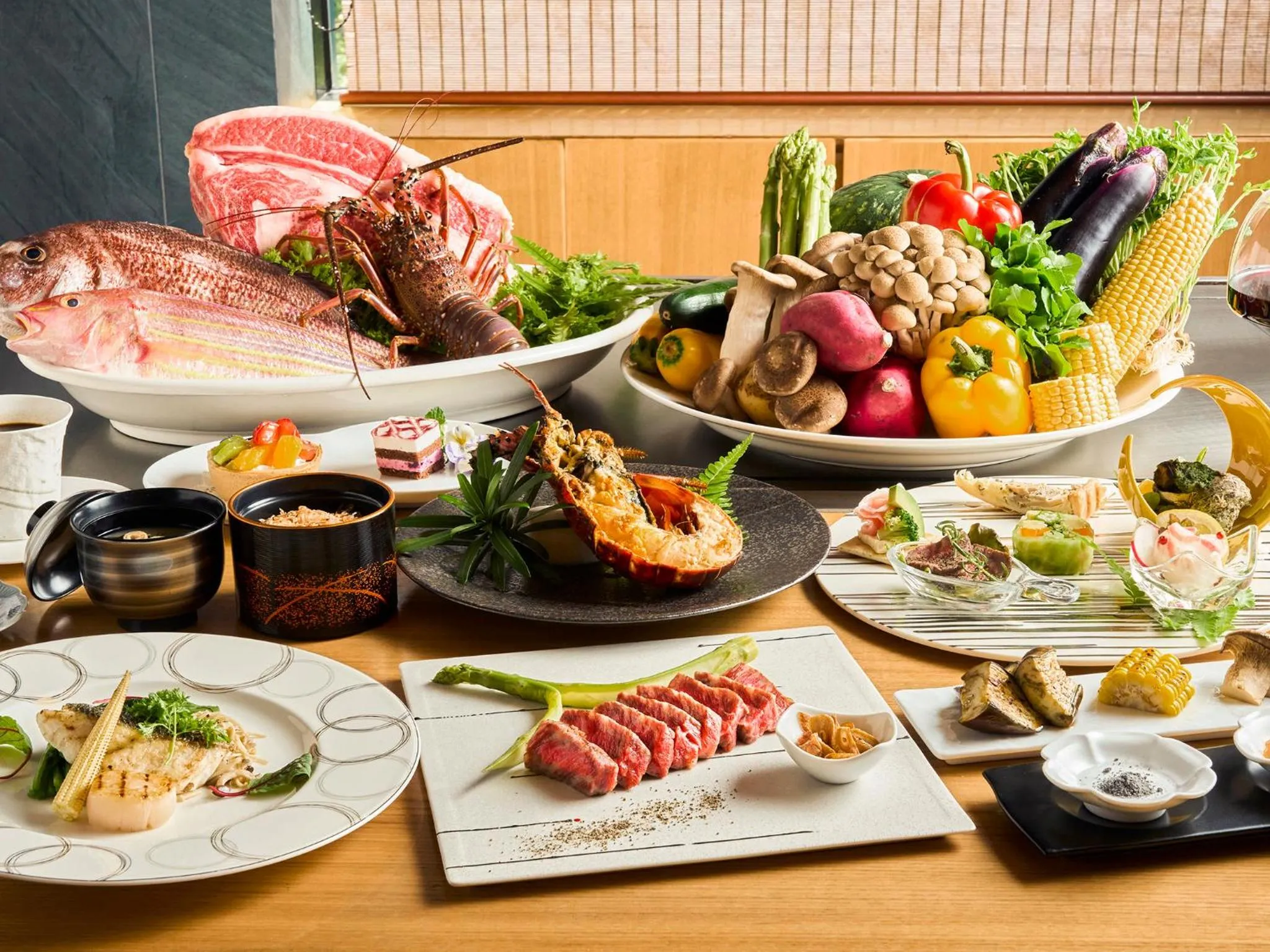 Food close-up in Hotel Flags Kuju Kusima