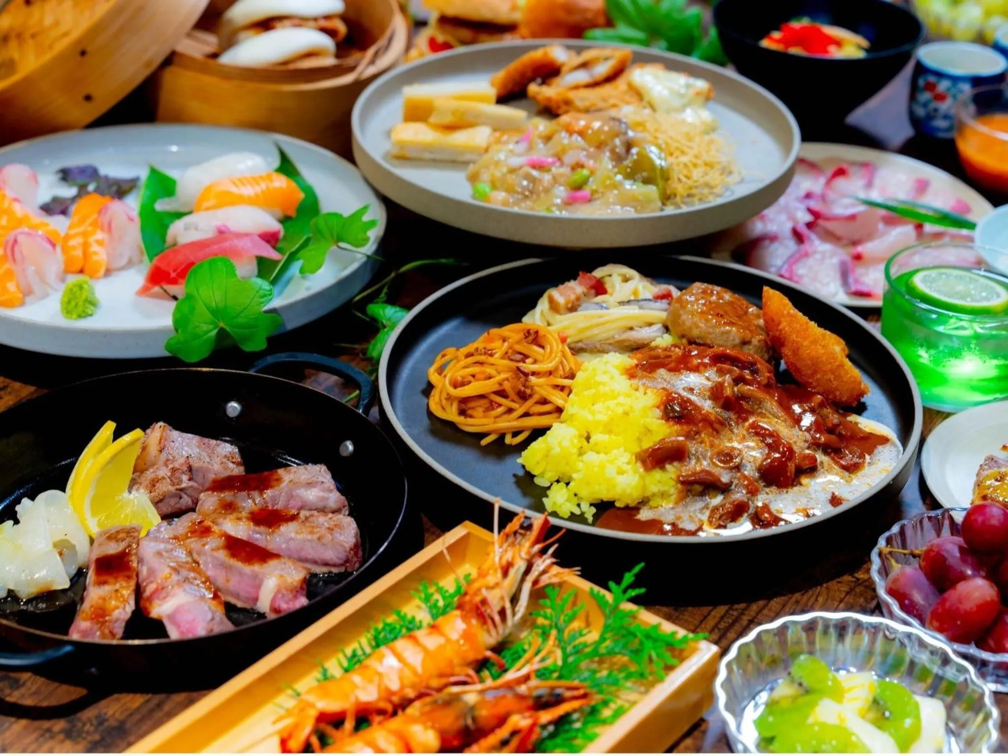 Restaurant/places to eat in Hotel Flags Sasebo KujuKusima