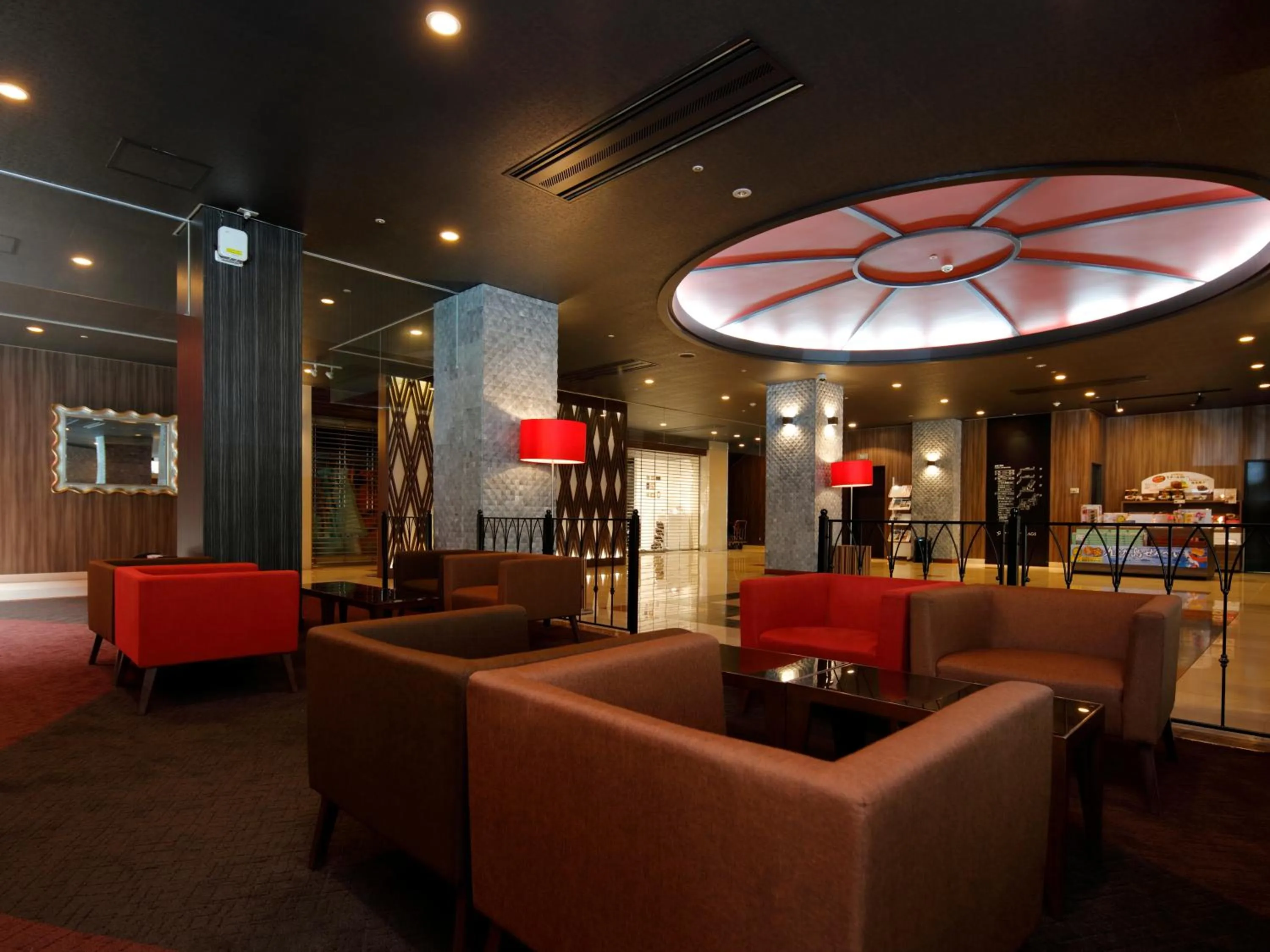 Communal lounge/ TV room in Hotel Flags Kuju Kusima