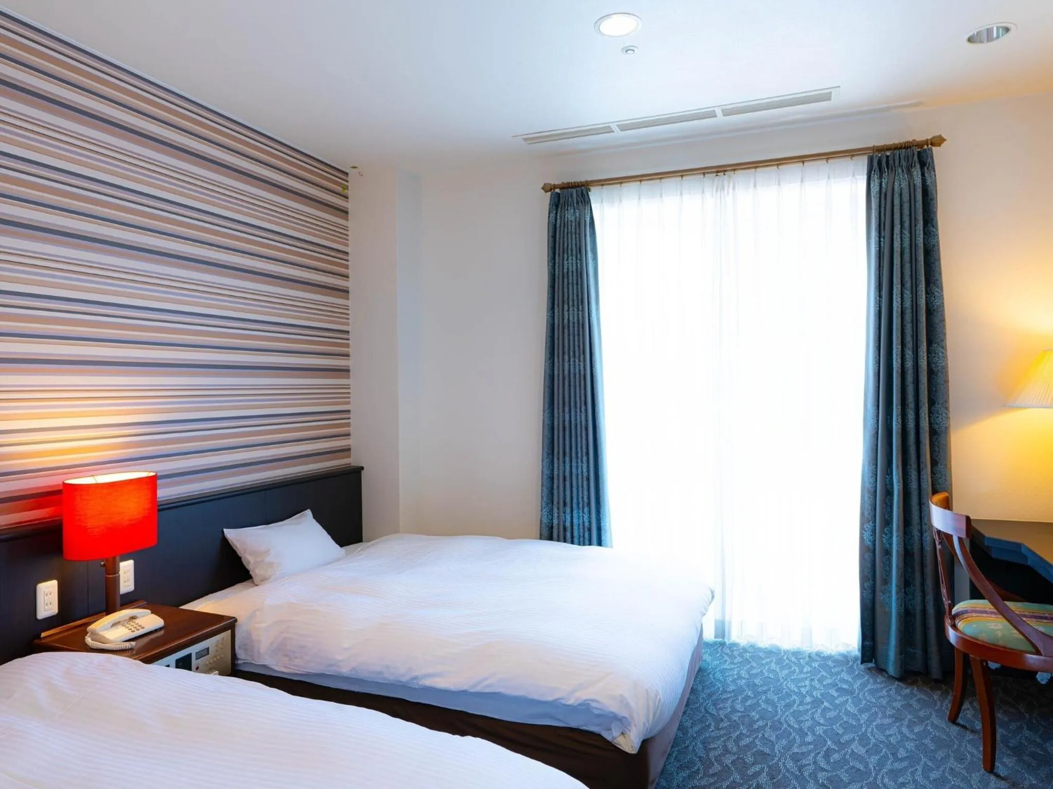 Photo of the whole room, Bed in Hotel Flags Sasebo KujuKusima