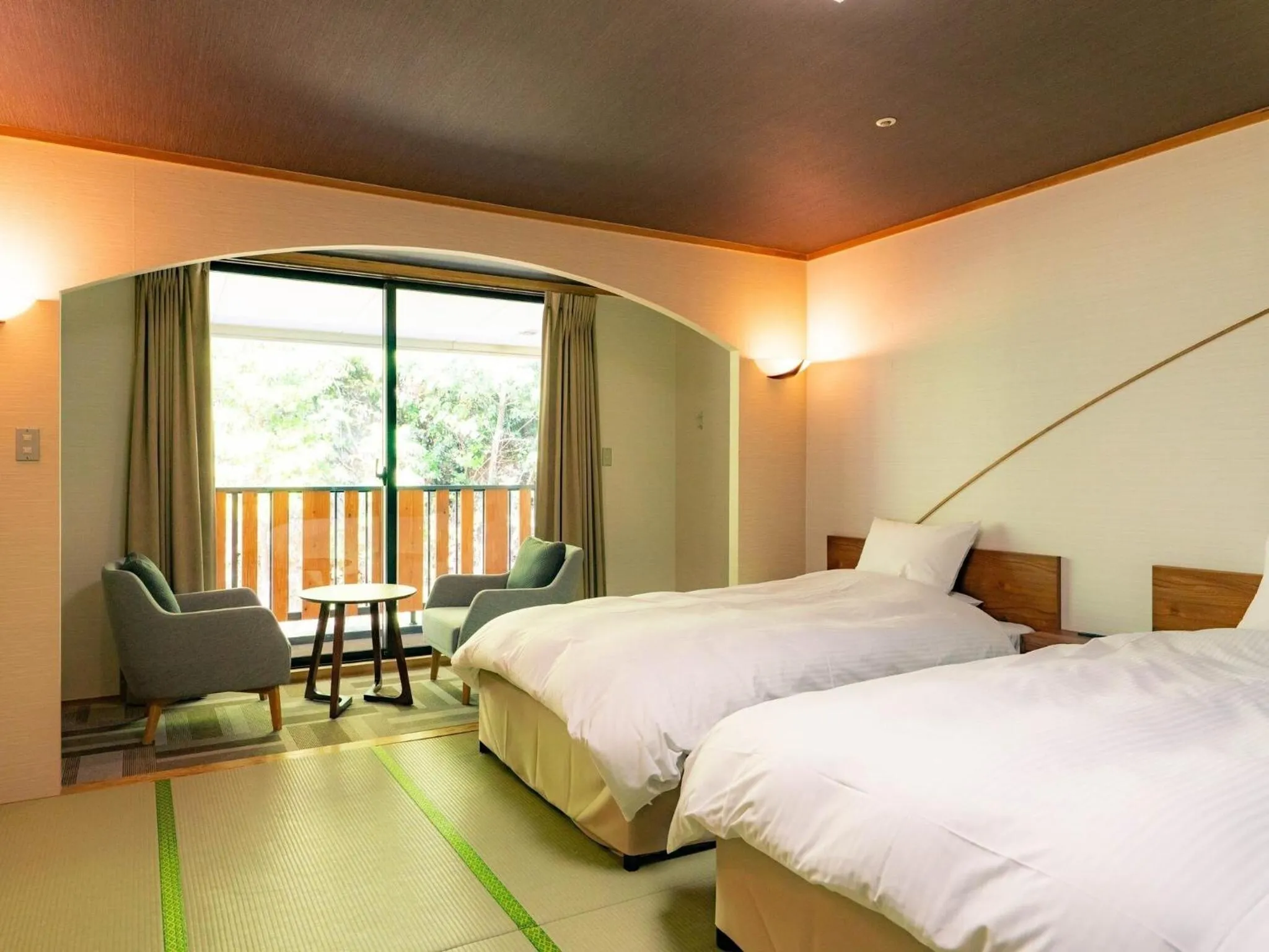 Bed in Hotel Flags Sasebo KujuKusima