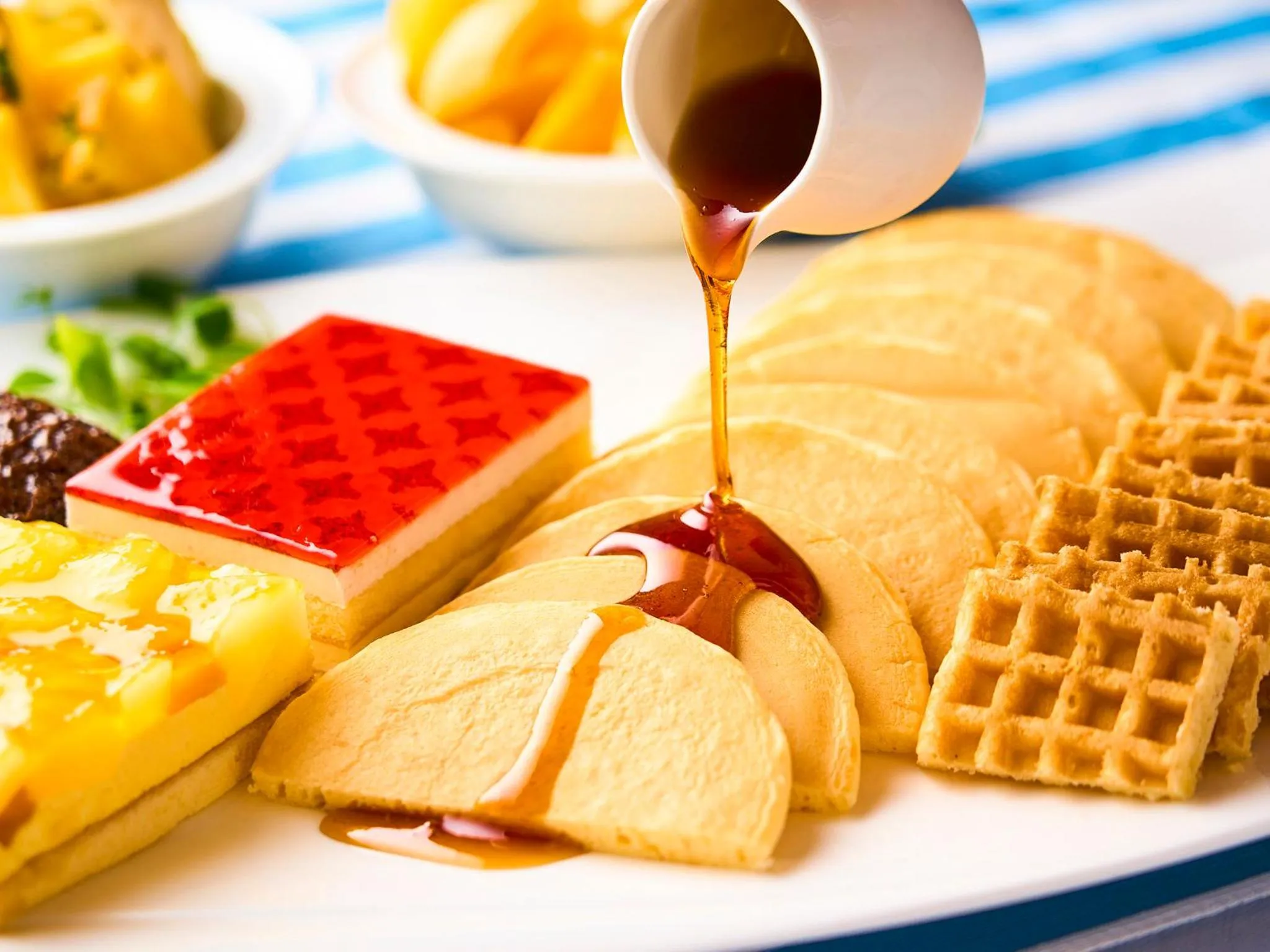 Food close-up in Hotel Flags Kuju Kusima