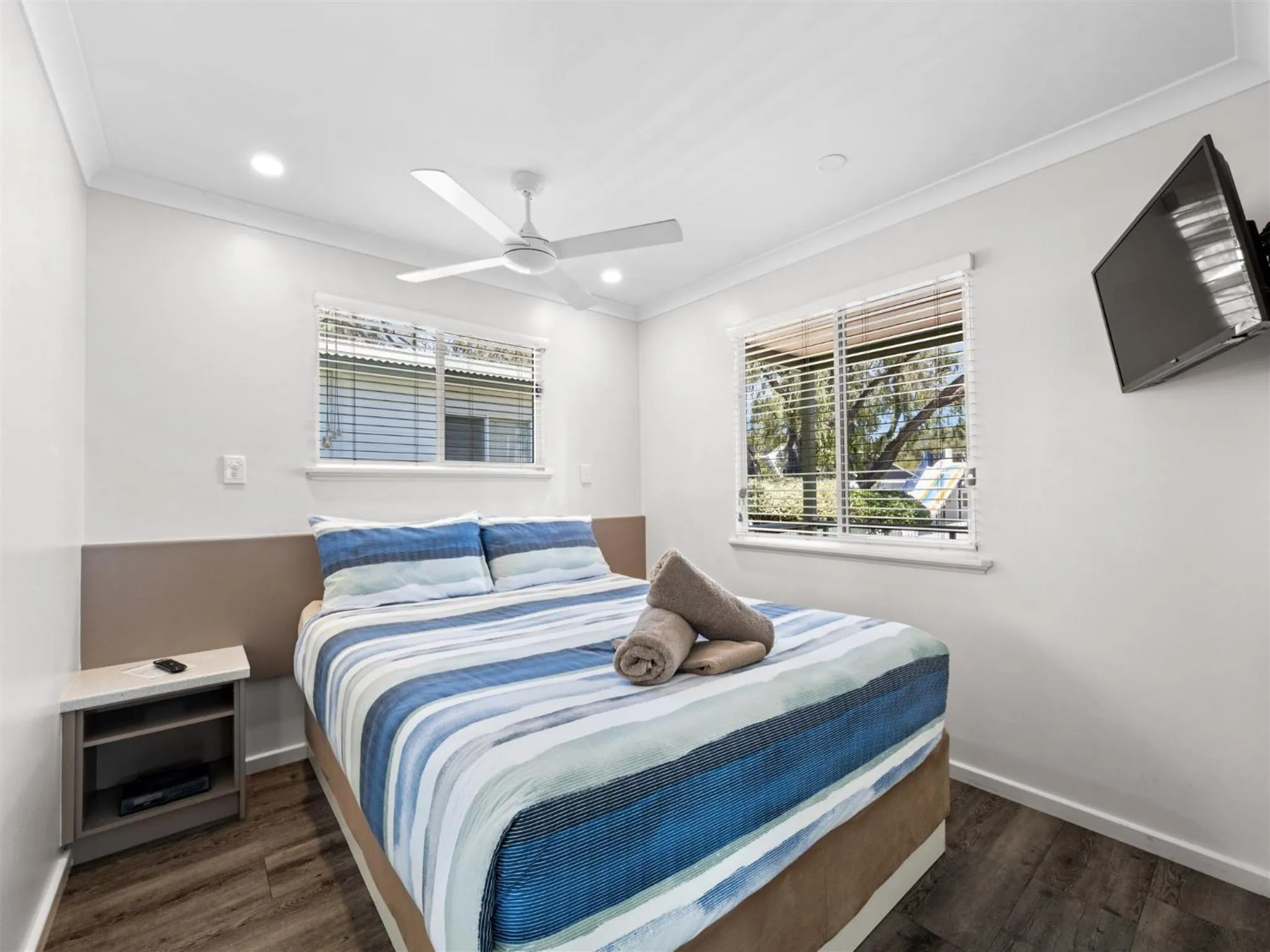 Bedroom, Bed in Mandalay Holiday Resort and Tourist Park