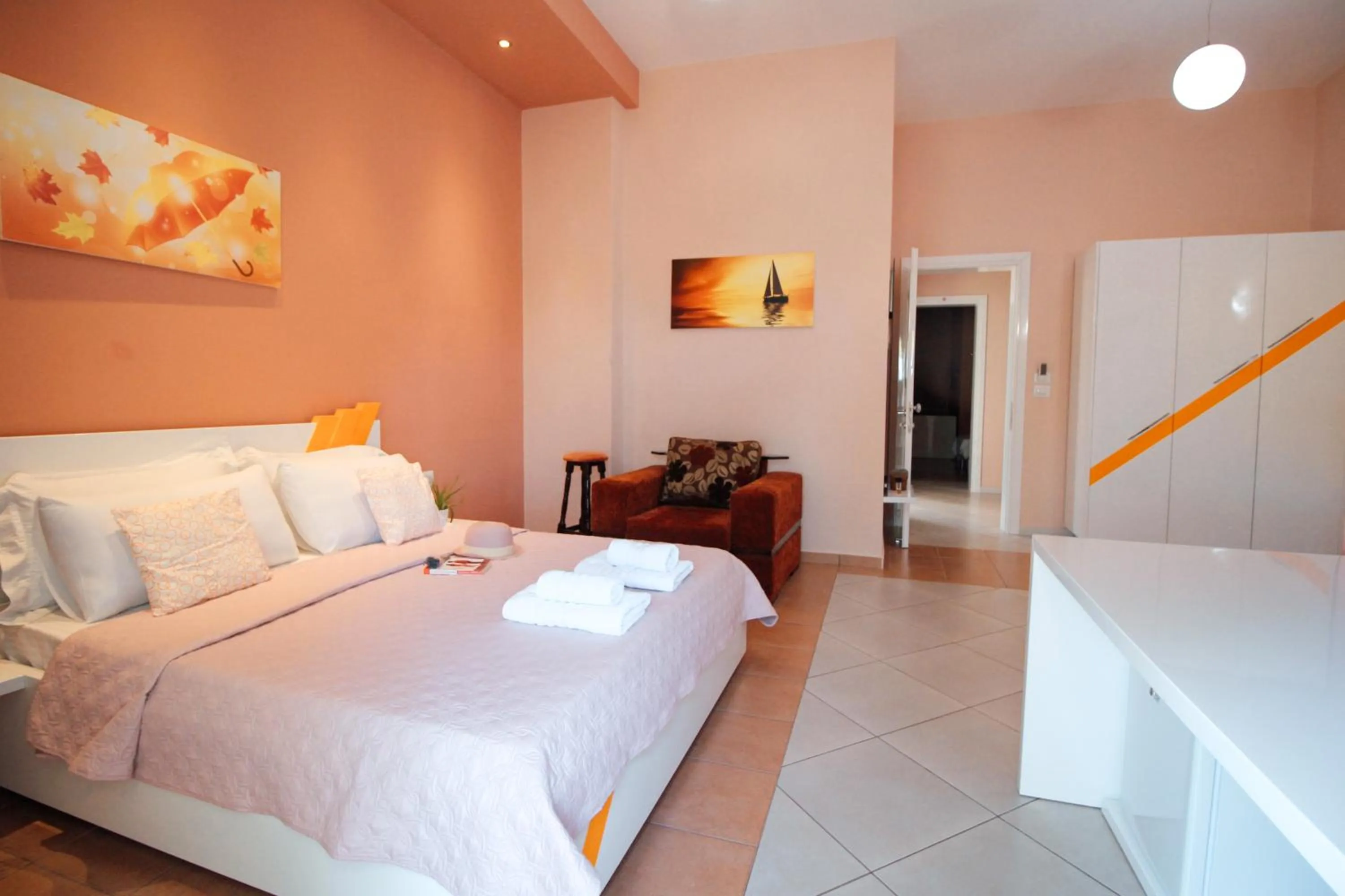 Bedroom, Bed in Villa Green Garden