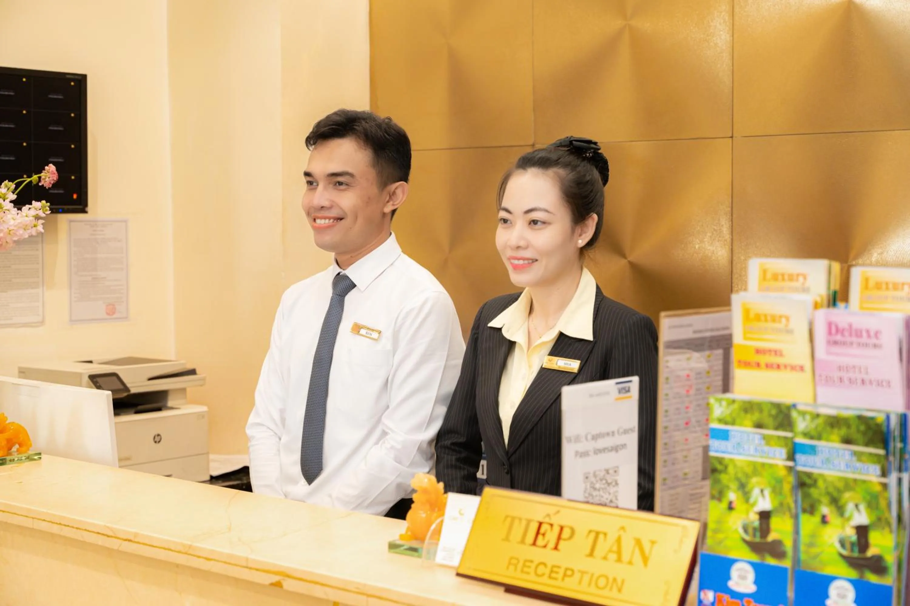 Lobby or reception in Cap Town Hotel