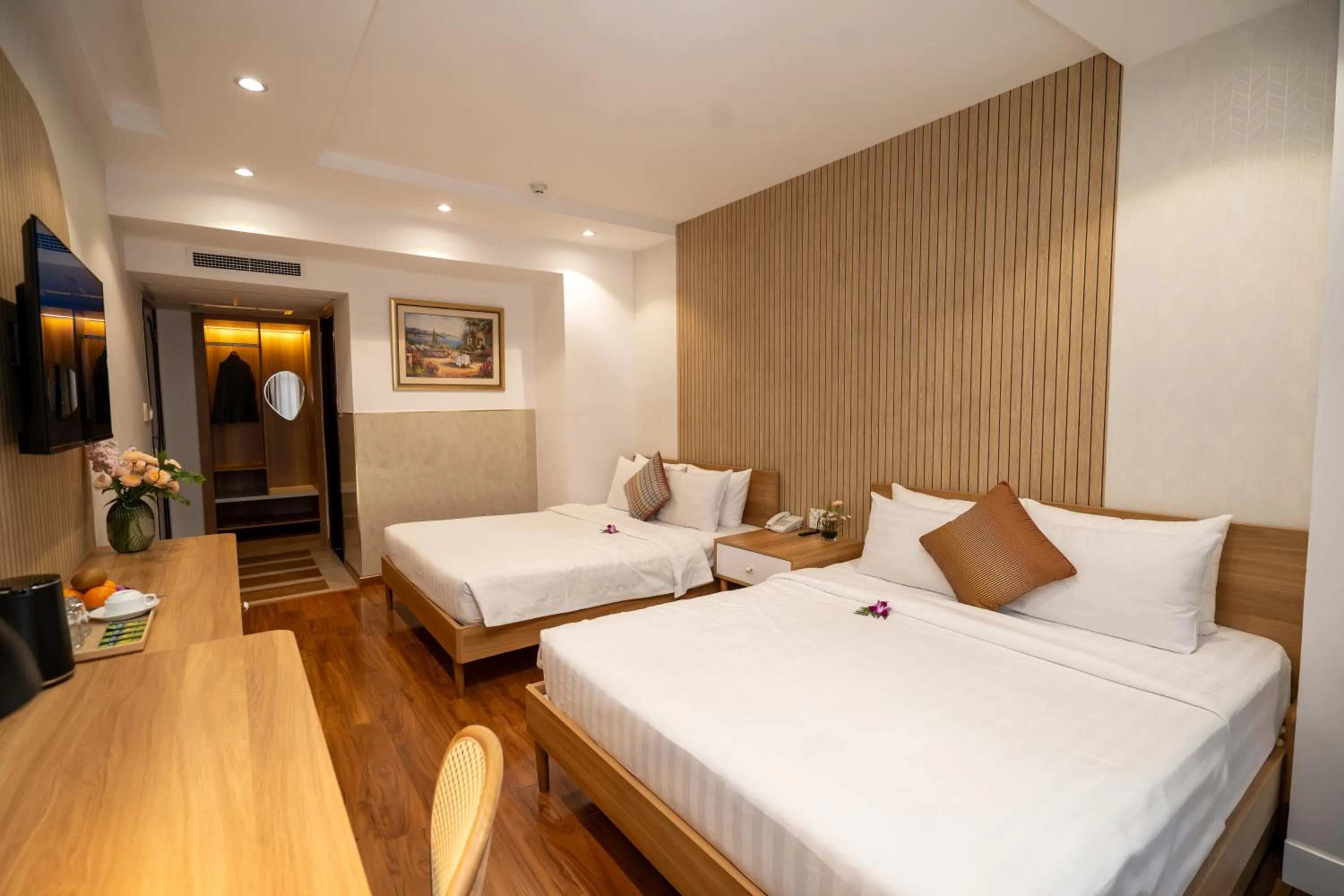 Bed in Cap Town Hotel