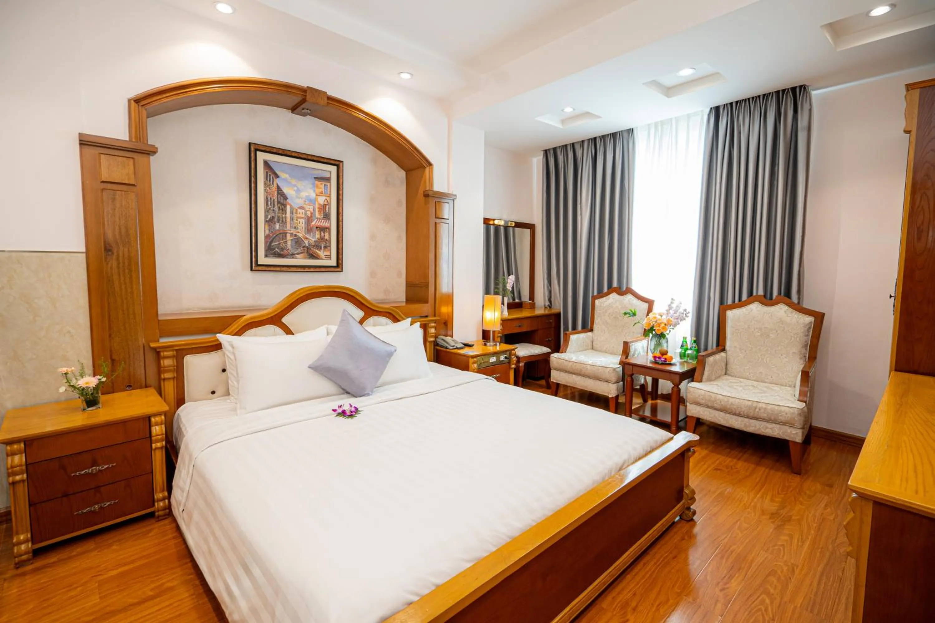 Bed in Cap Town Hotel