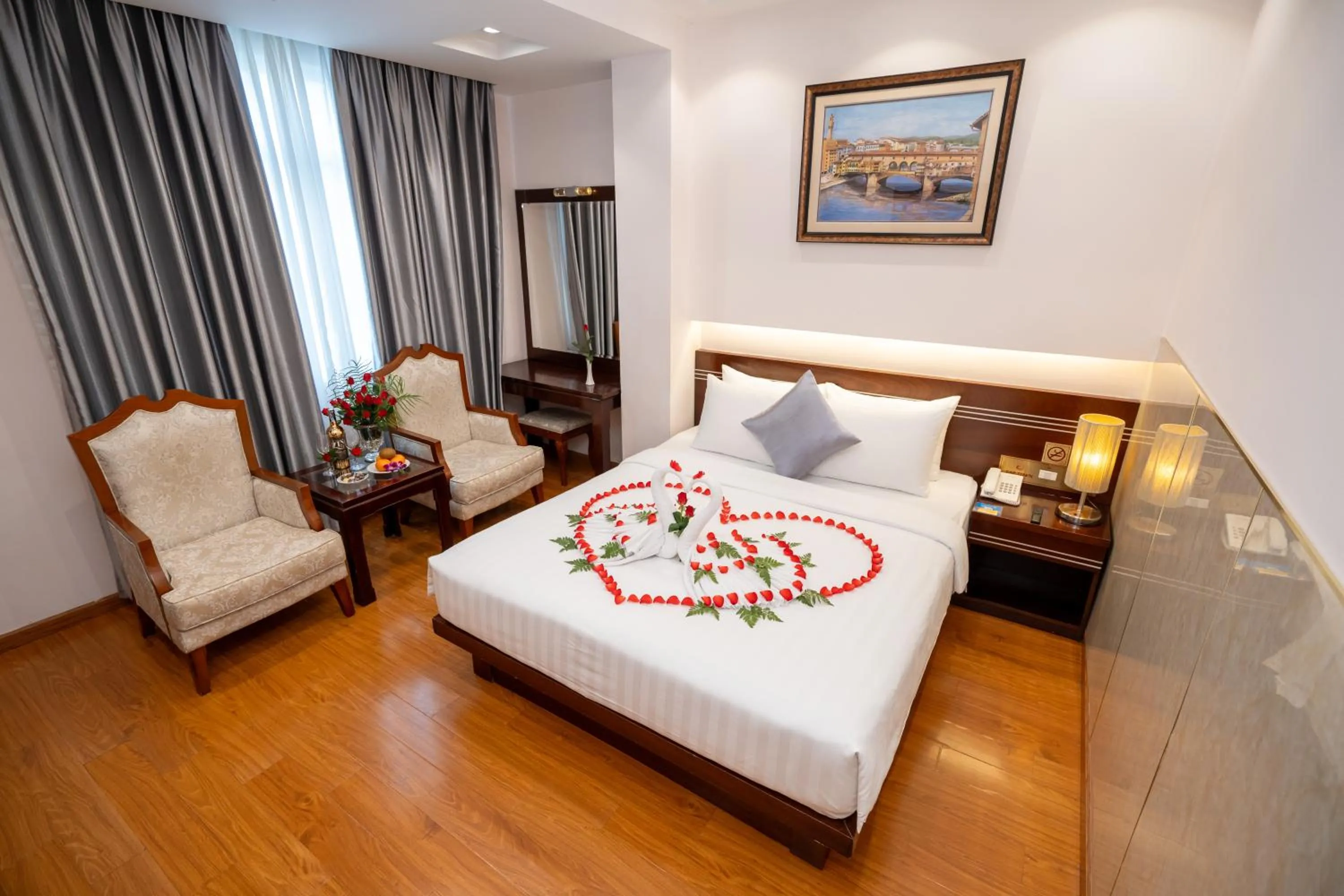 Bed in Cap Town Hotel