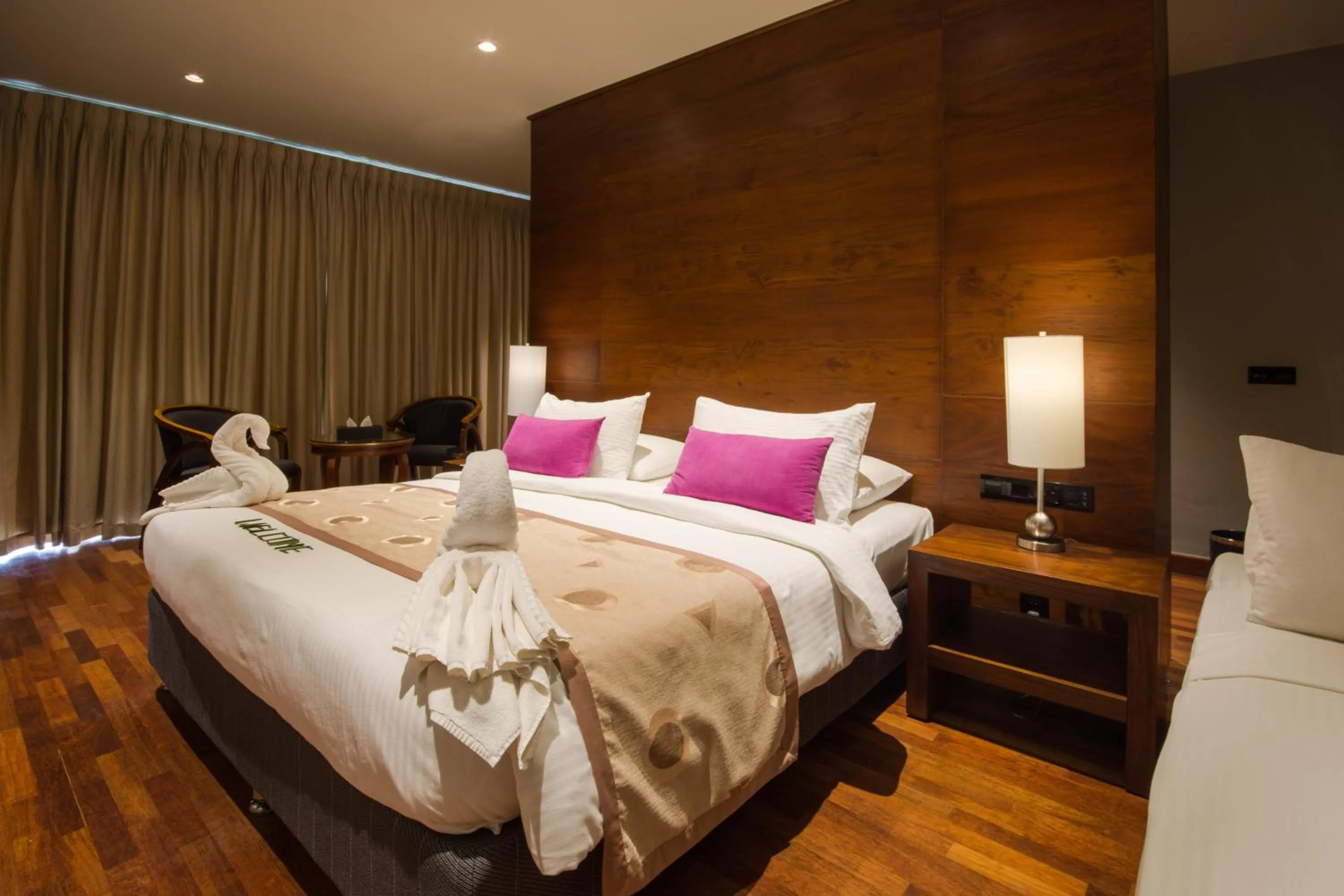 Bed in Swiss Residence Kandy