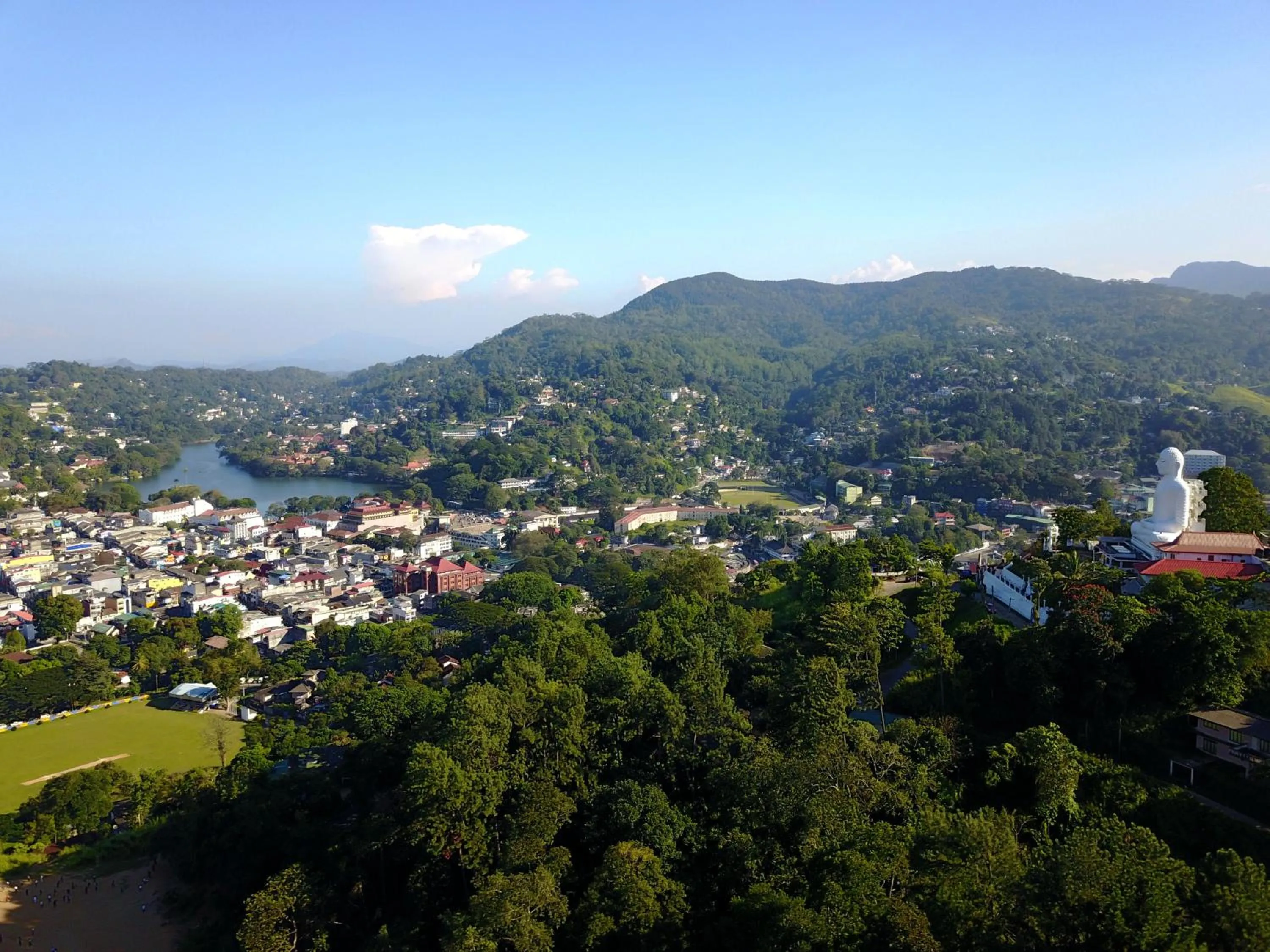 City view in Swiss Residence Kandy