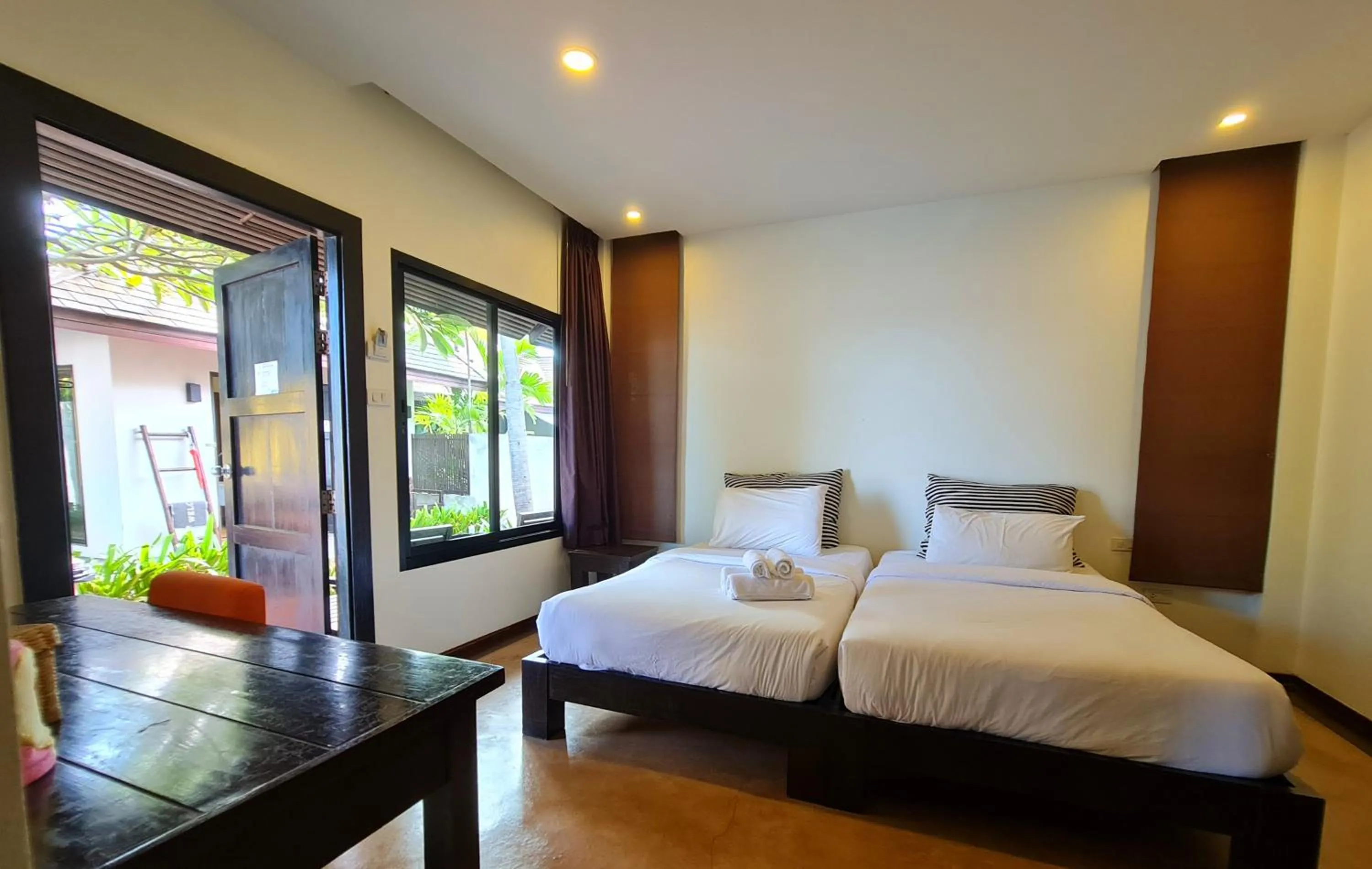 Bed in Chidlom Resort