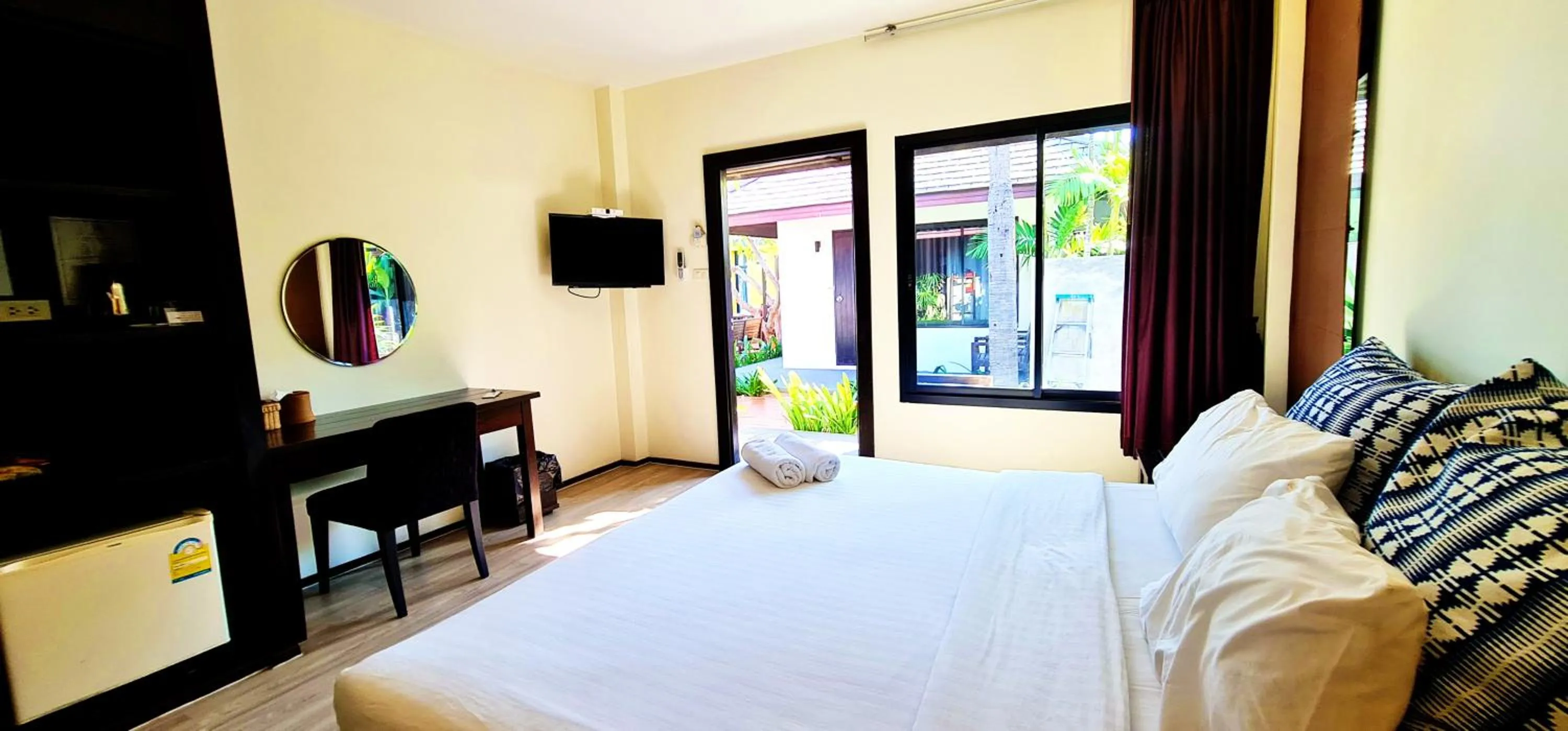 Bed in Chidlom Resort