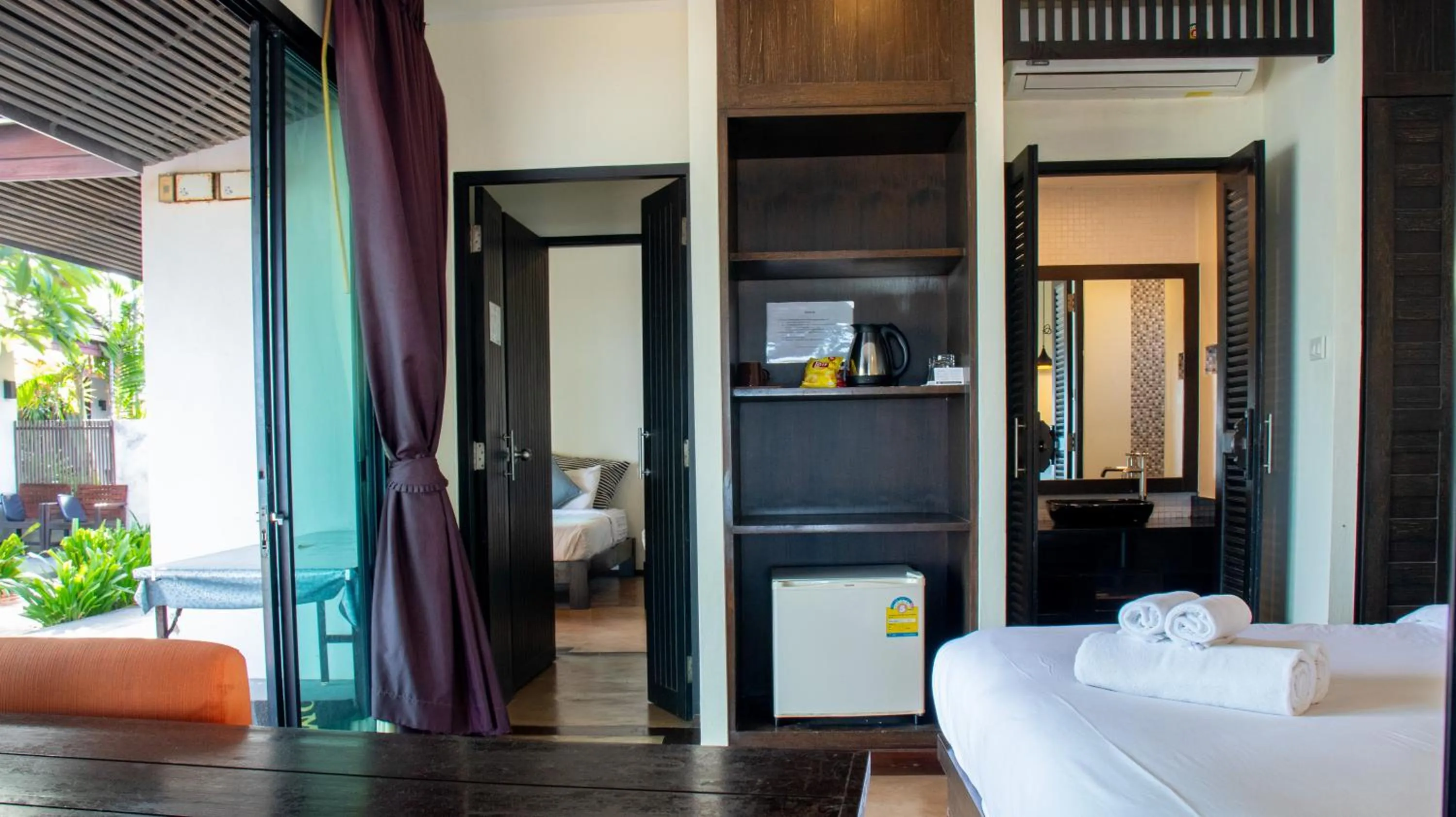 Bed in Chidlom Resort