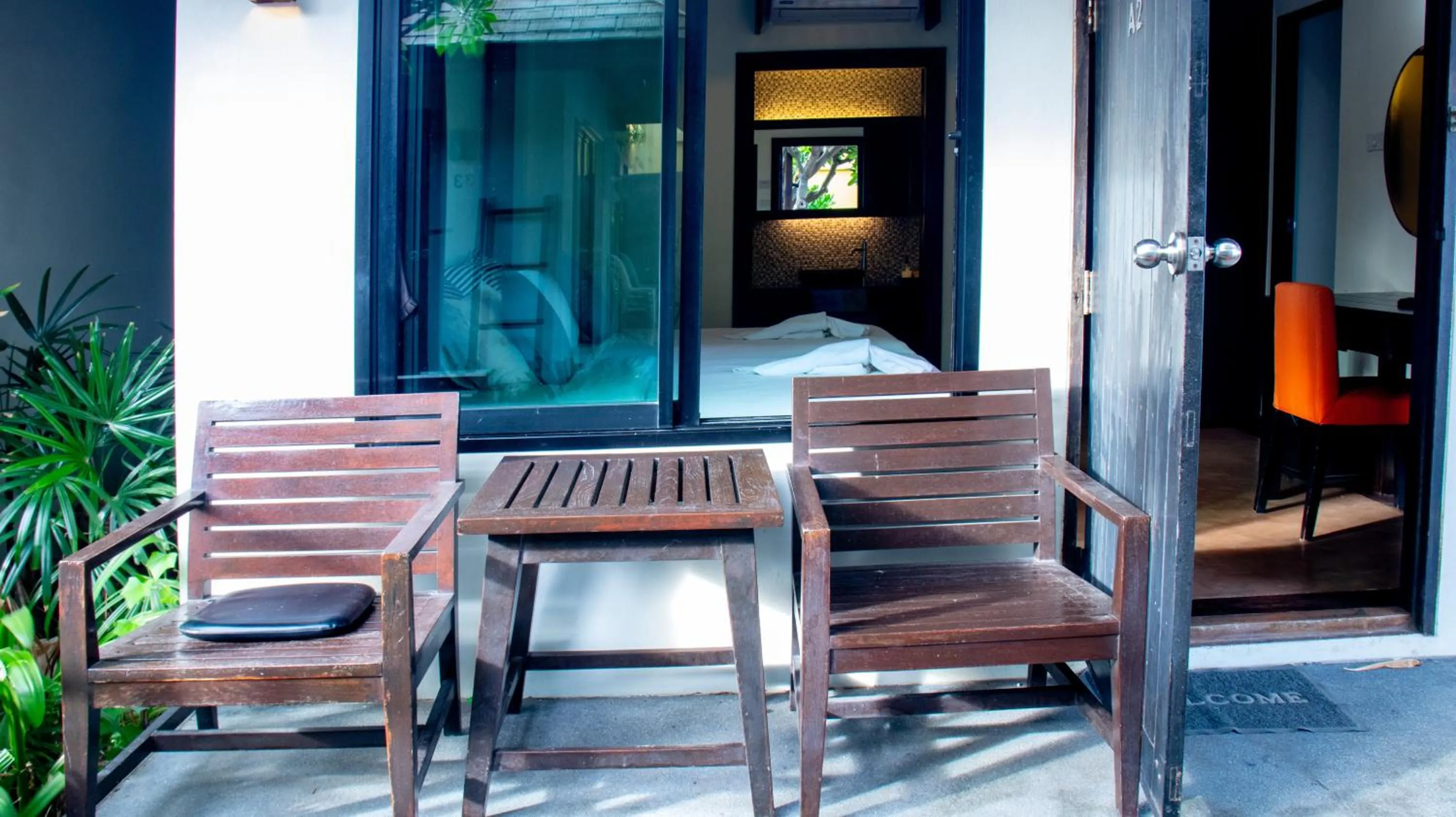 Balcony/Terrace in Chidlom Resort