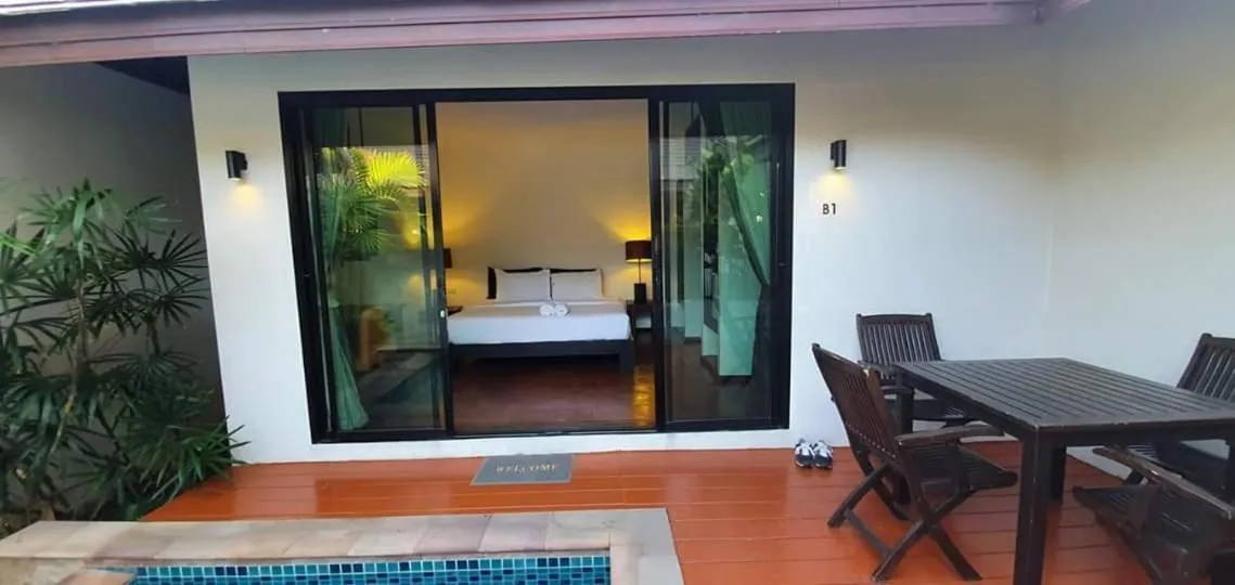 Bed in Chidlom Resort