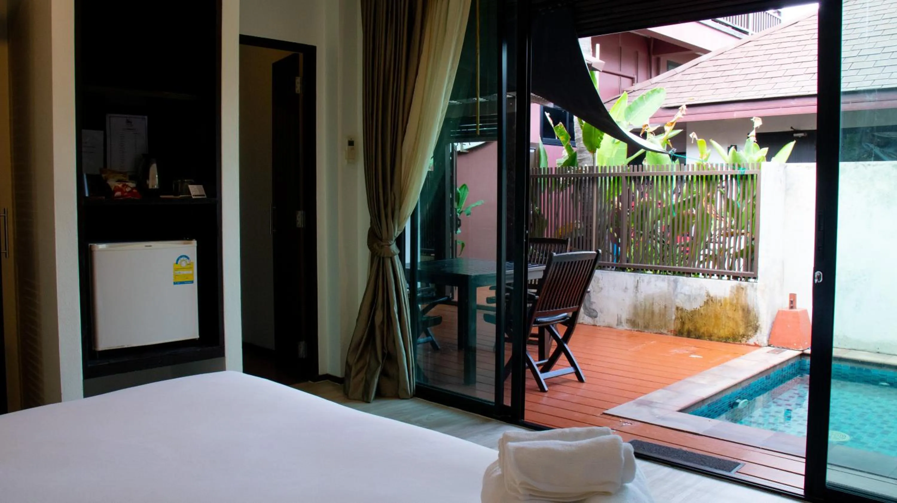 Bed in Chidlom Resort