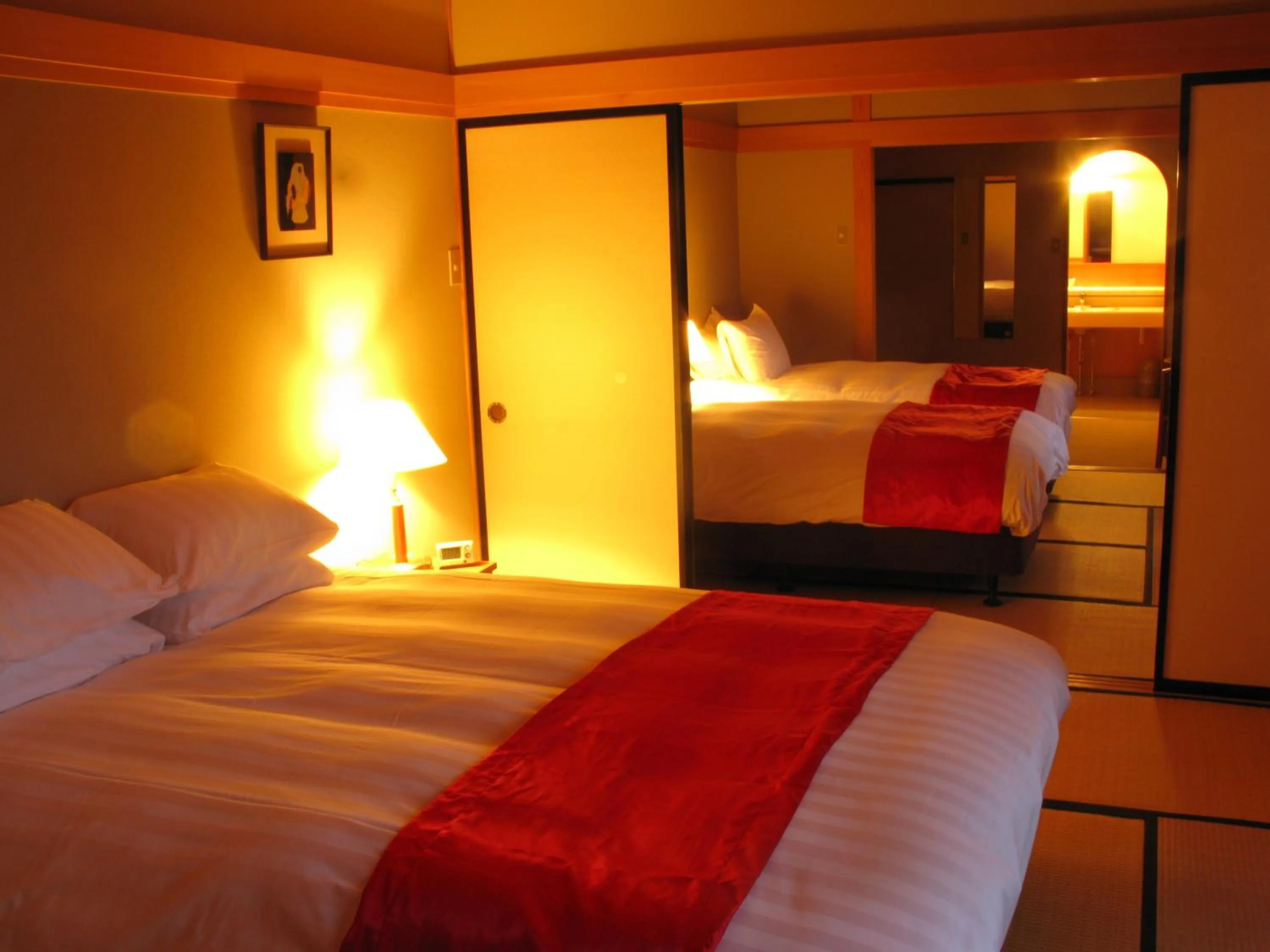 Bed in White Horse Hotel