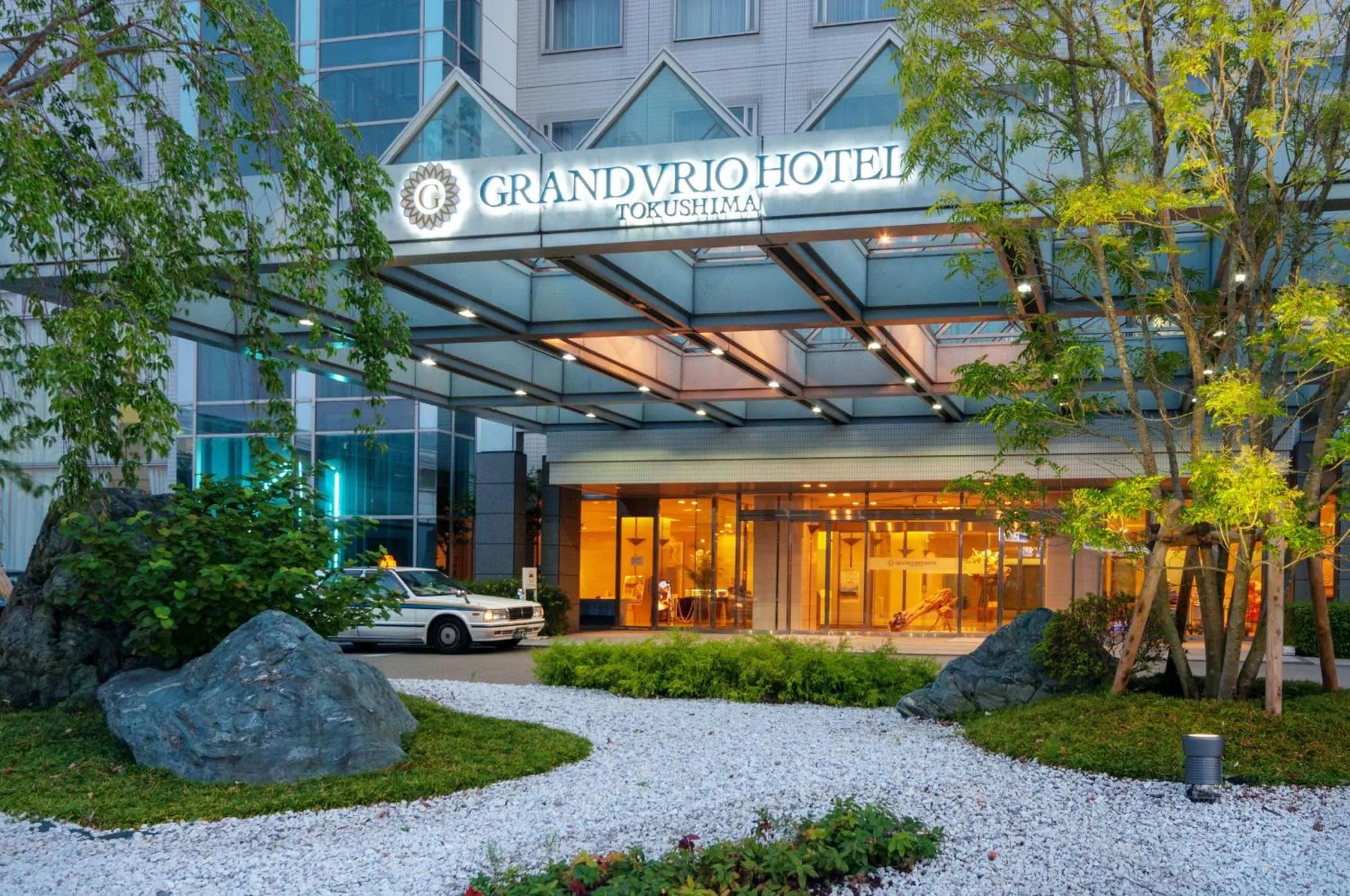 Facade/entrance in Tokushima Grandvrio Hotel