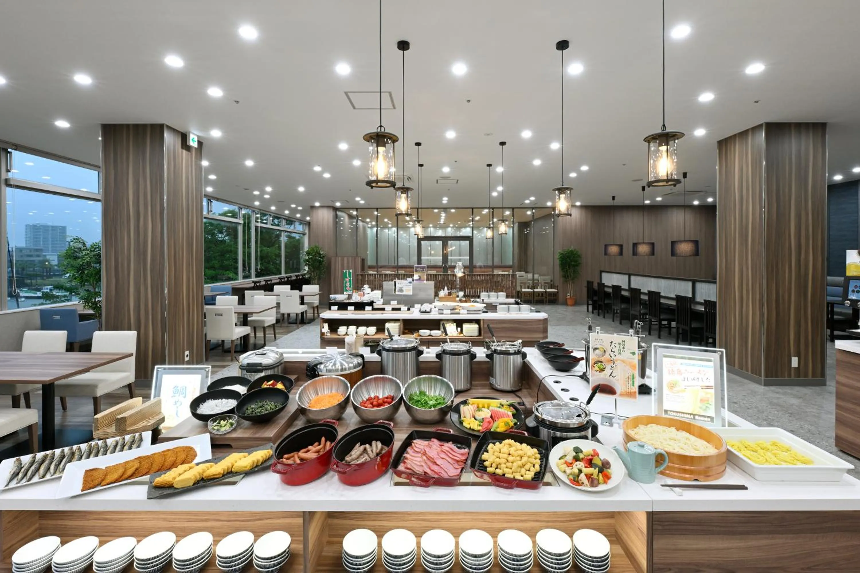 Breakfast in Tokushima Grandvrio Hotel