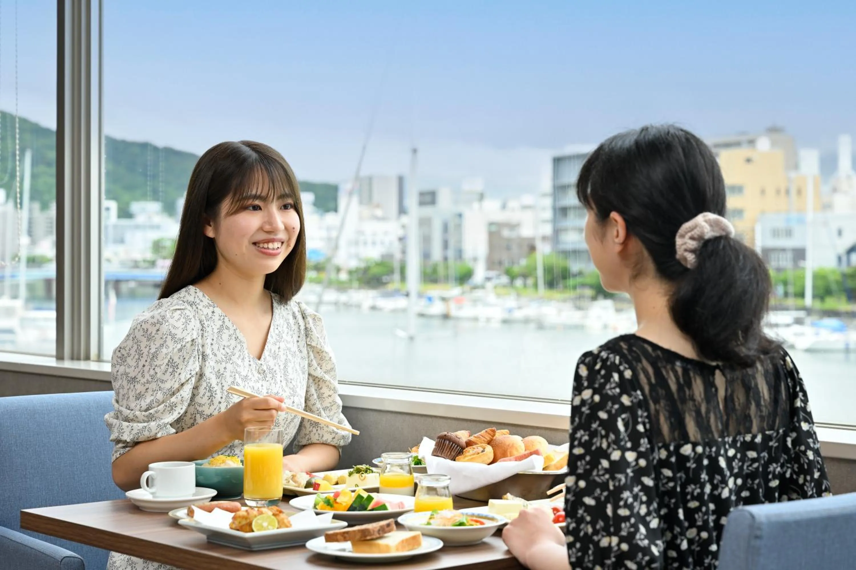 Breakfast in Tokushima Grandvrio Hotel