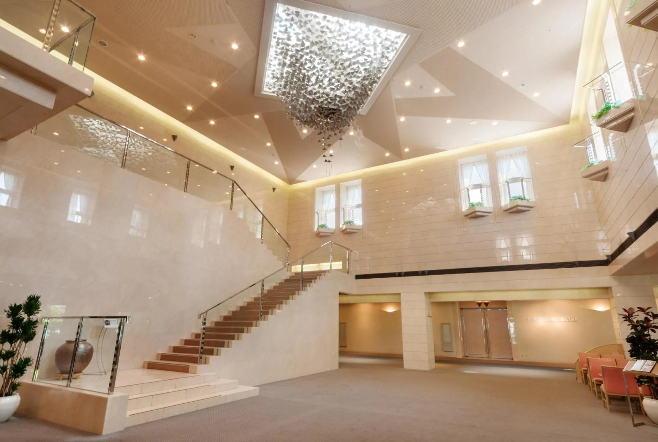 Lobby or reception in Tokushima Grandvrio Hotel